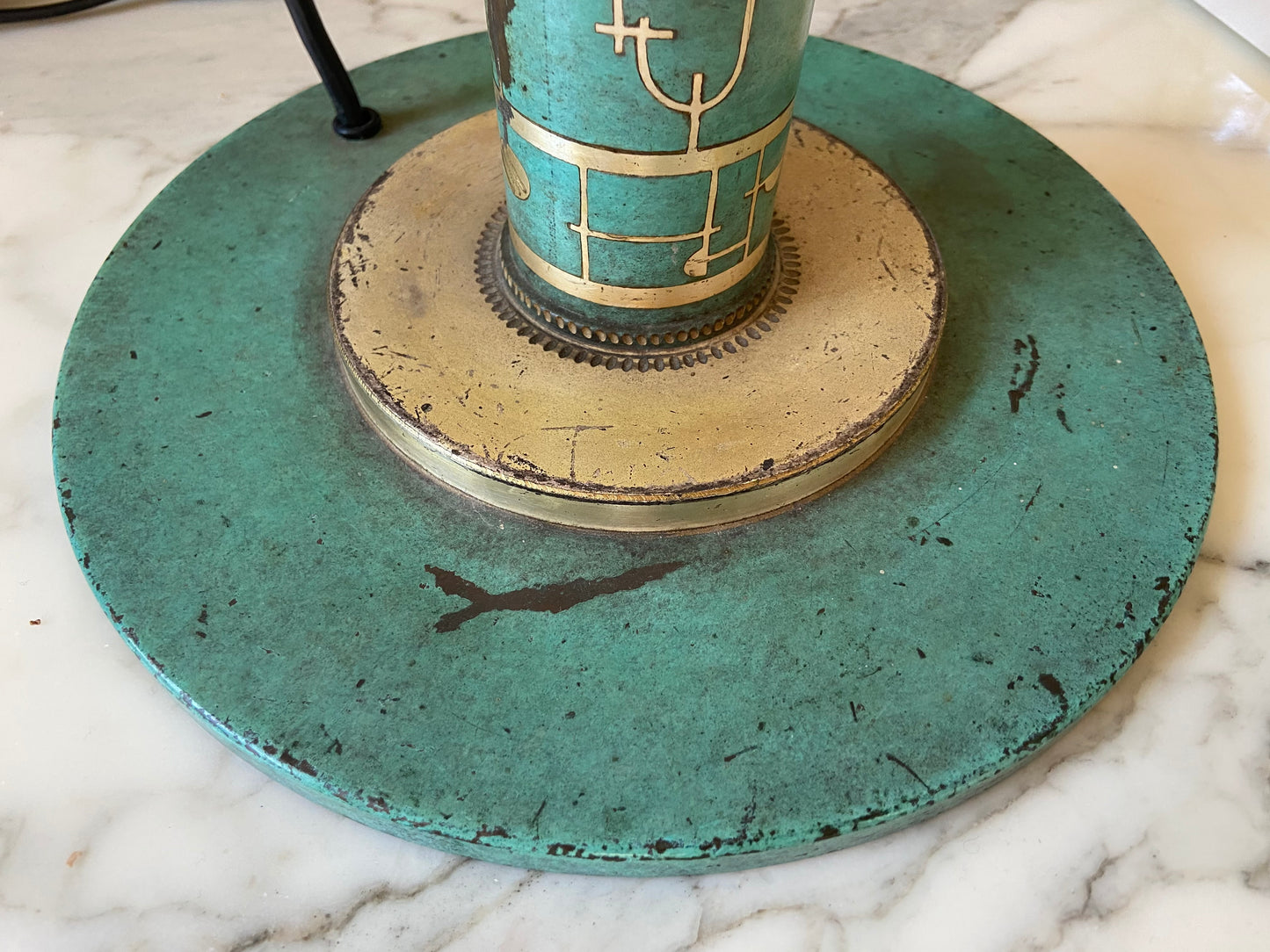 Absolute Rarity!!!! IKORA Table Lamp by Paul Haustein for WMF, Model 251 / 169a, Germany 1930's