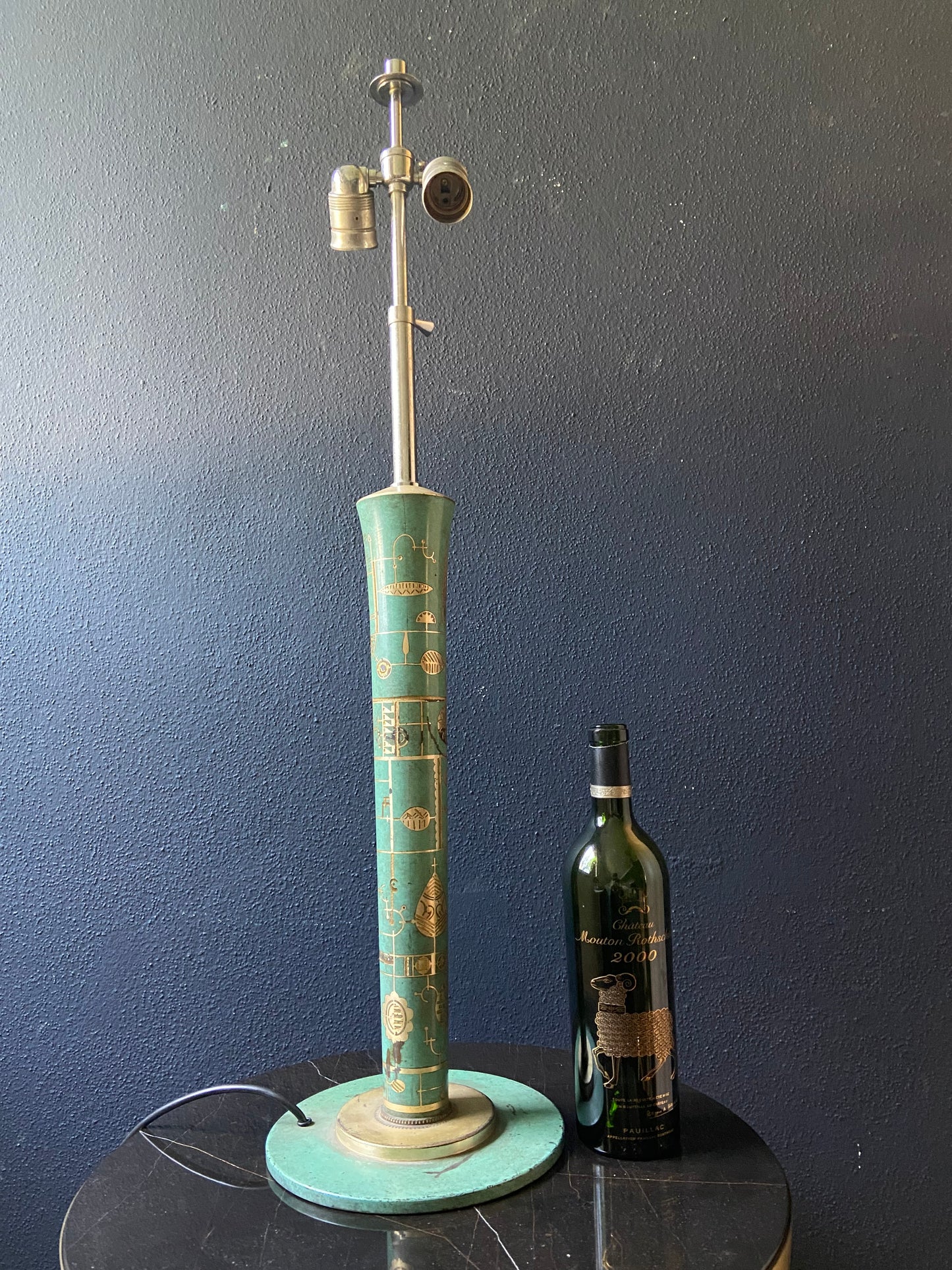 Absolute Rarity!!!! IKORA Table Lamp by Paul Haustein for WMF, Model 251 / 169a, Germany 1930's
