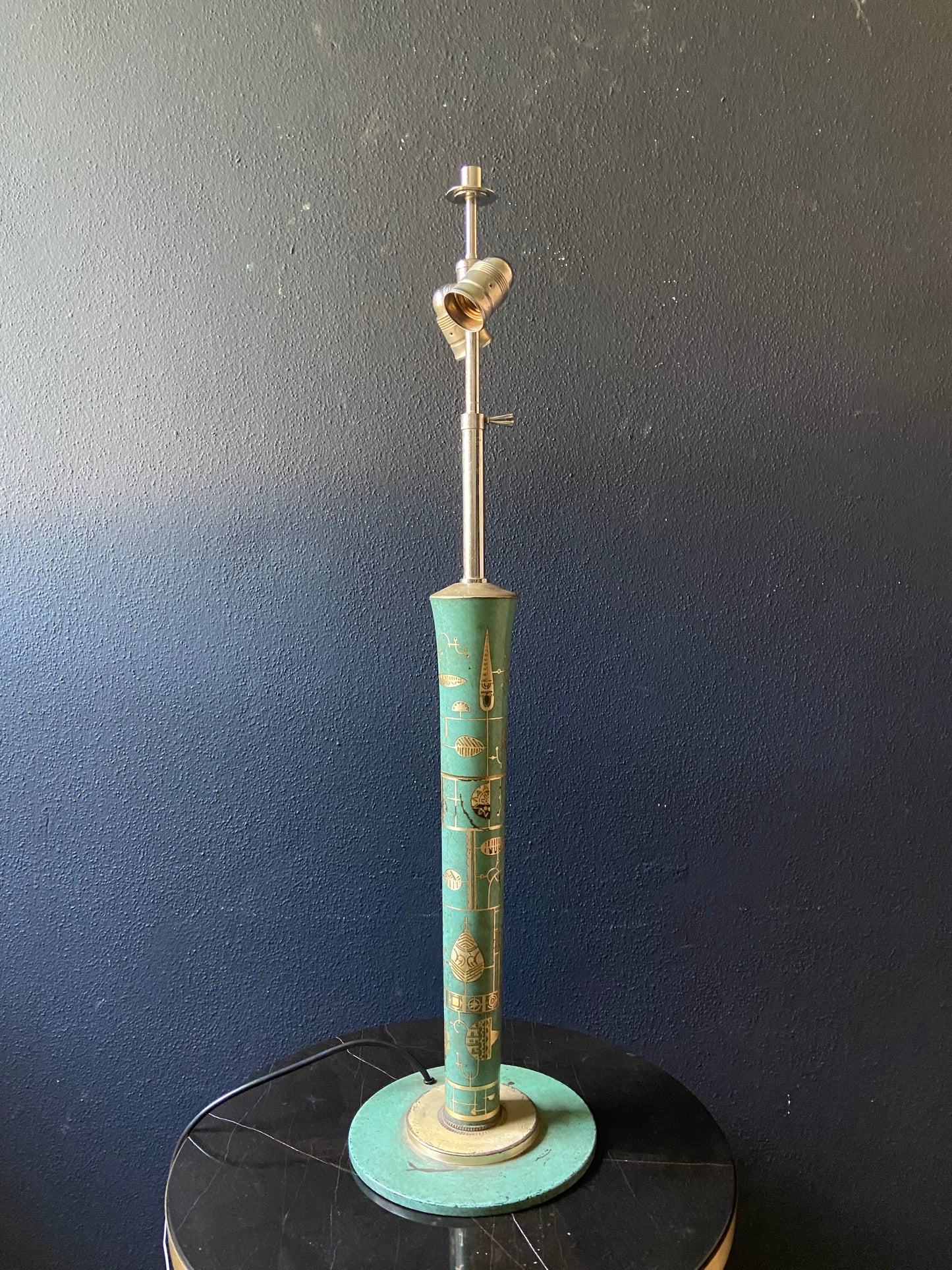 Absolute Rarity!!!! IKORA Table Lamp by Paul Haustein for WMF, Model 251 / 169a, Germany 1930's