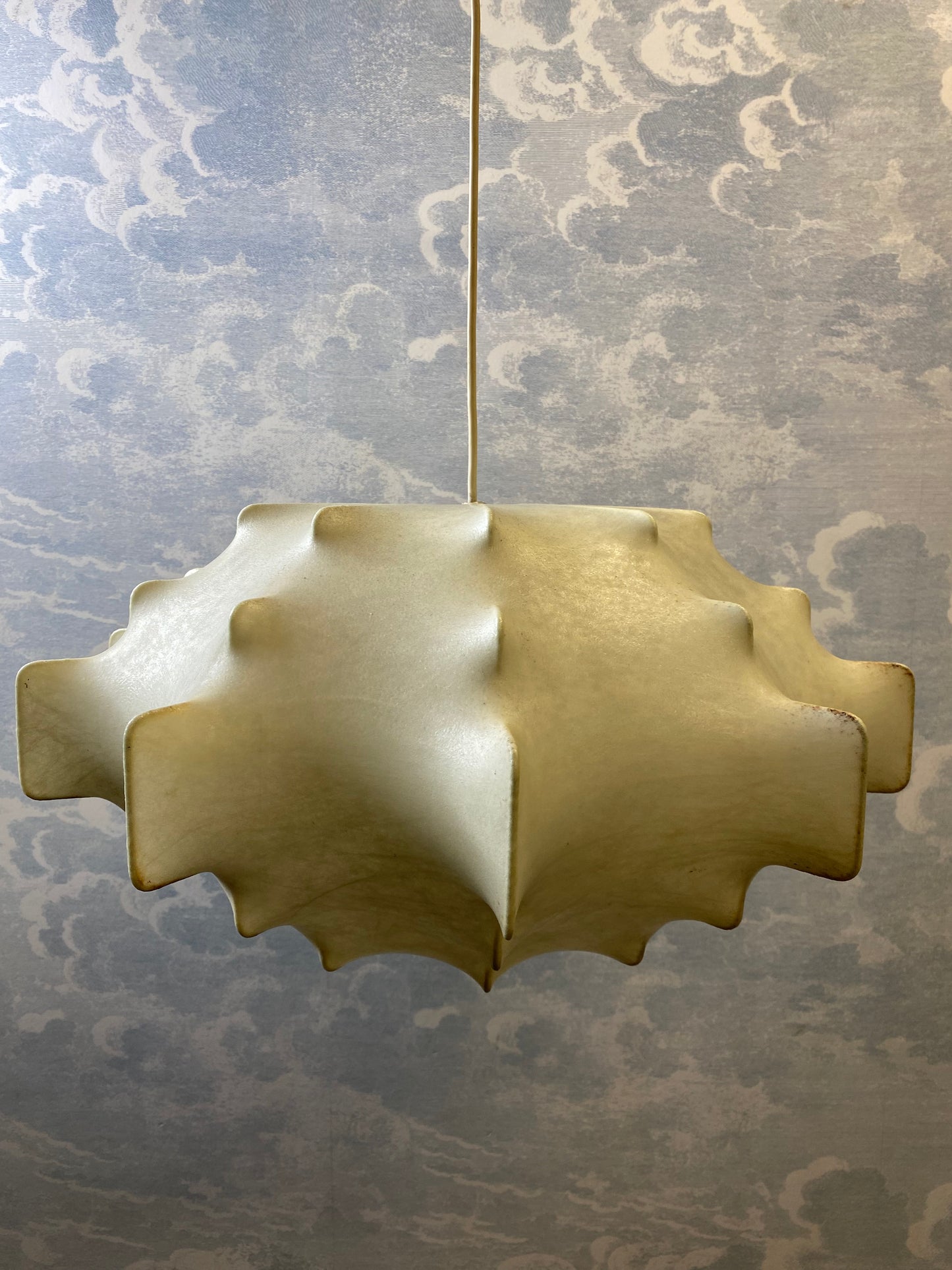 Cocoon Goldkant Style Achille & Pier Giacomo Castiglioni Taraxacum S Lamp, Flos