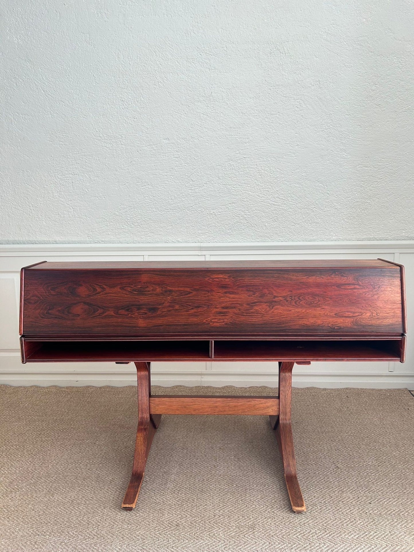 Bureau Desk 530 by Gianfranco Frattini for BERNINI, Italy, 1950's