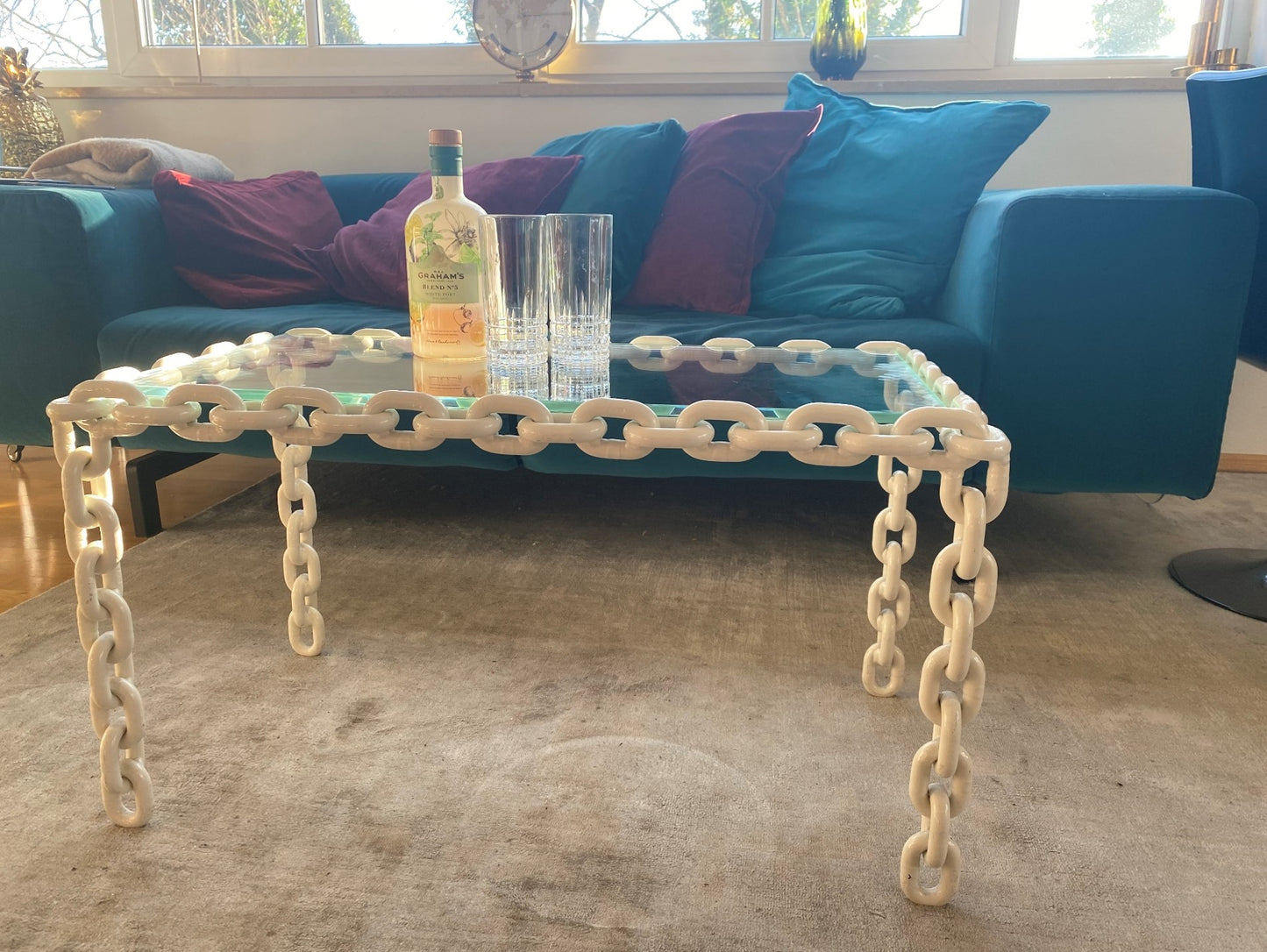 Brutalist Coffee Table Chain
