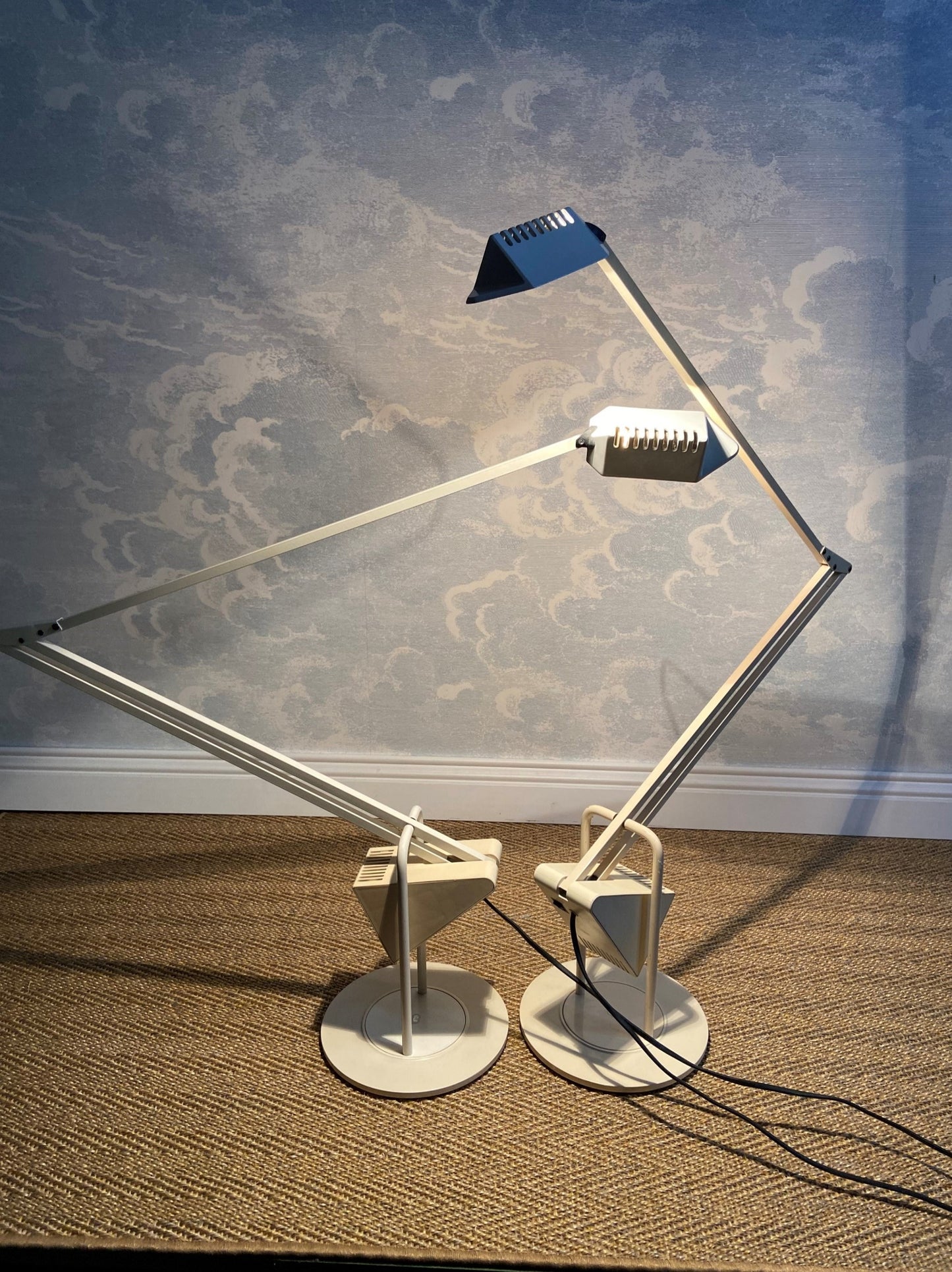 Pair of Fridolin Naef Luxo Italiana Flamingo Lamps