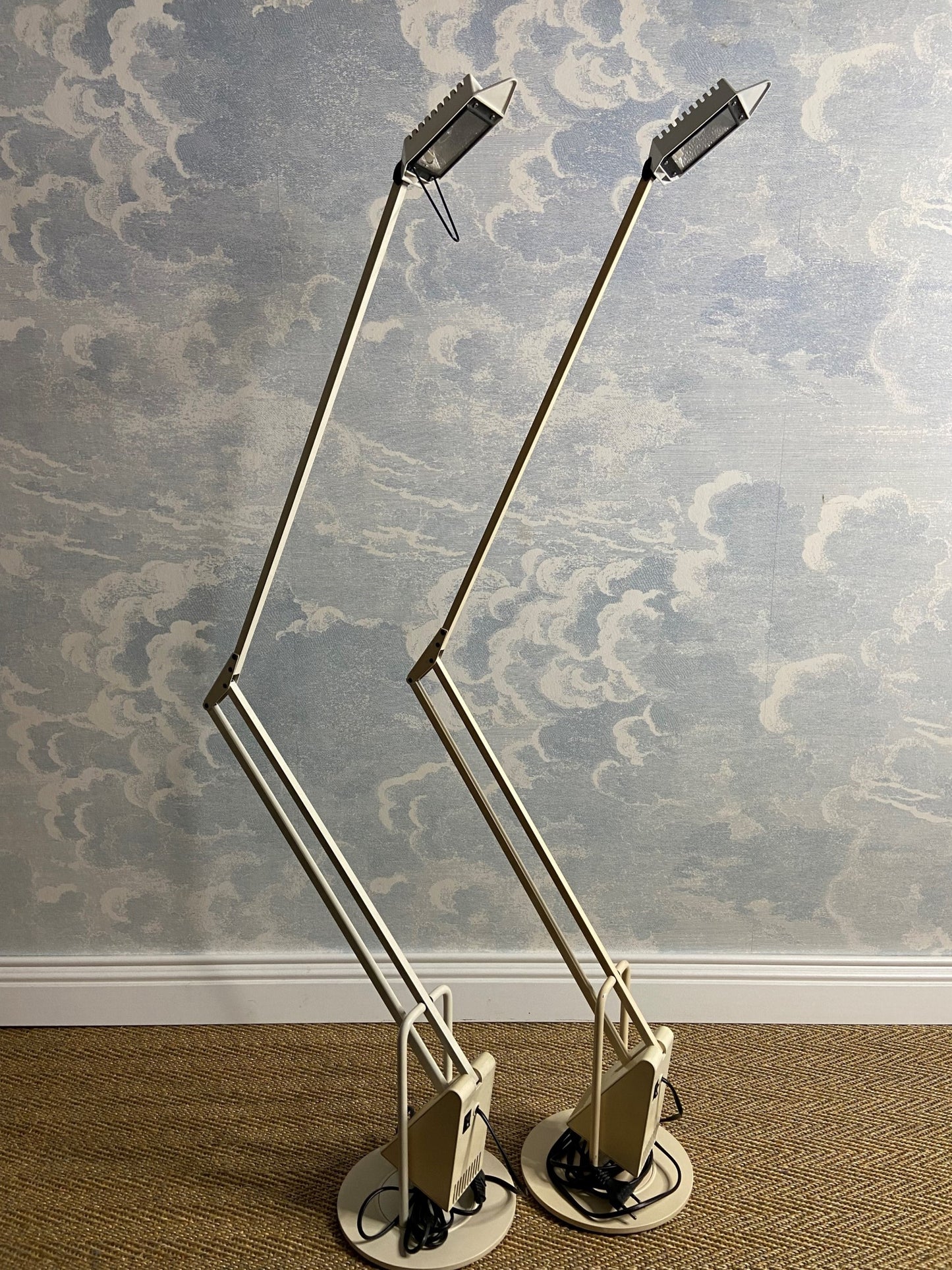 Pair of Fridolin Naef Luxo Italiana Flamingo Lamps