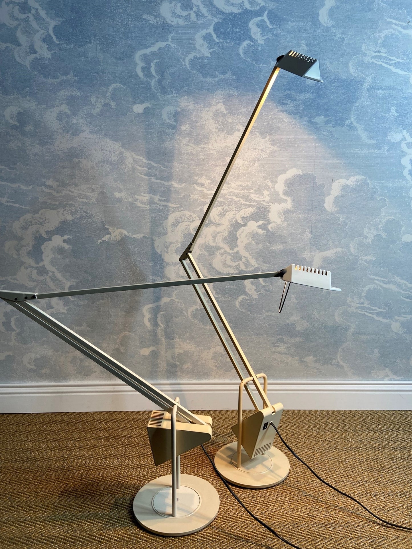 Pair of Fridolin Naef Luxo Italiana Flamingo Lamps