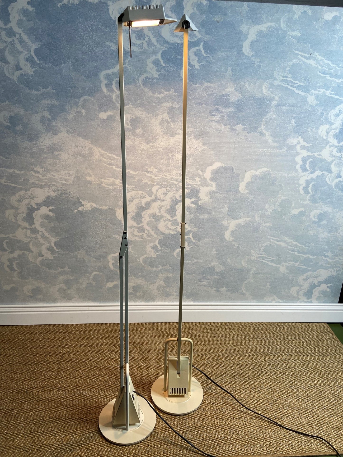 Pair of Fridolin Naef Luxo Italiana Flamingo Lamps