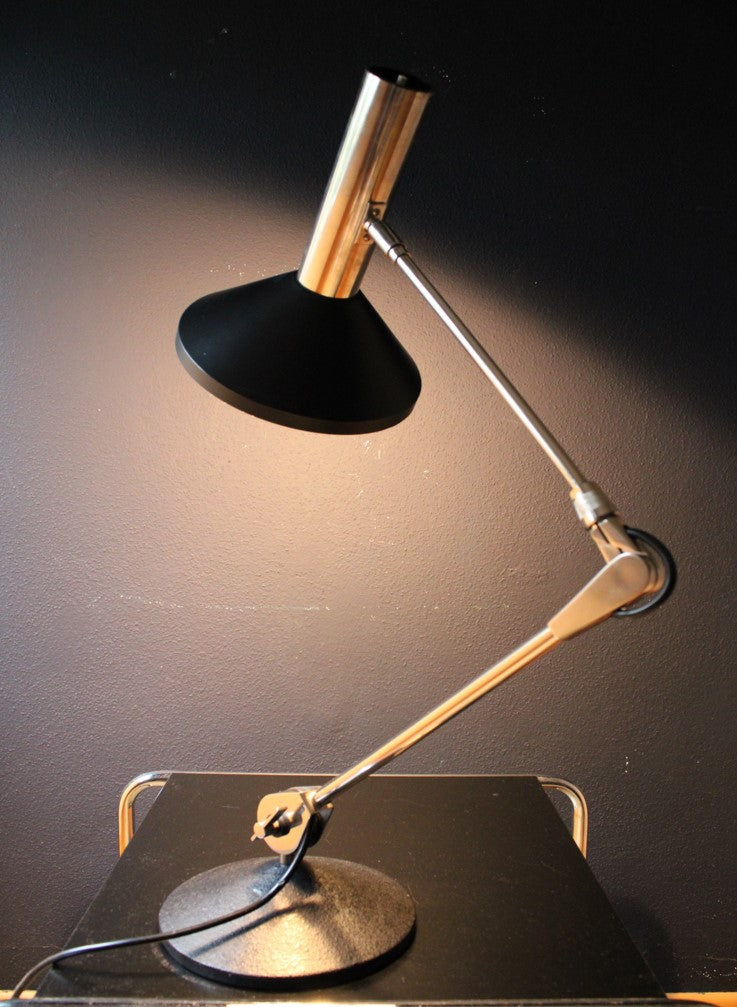 Koch & Lowy Adjustable Desk Lamp 1960s Mid Century