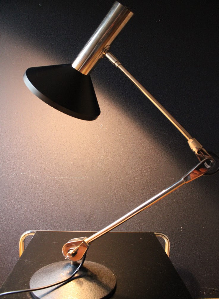 Koch & Lowy Adjustable Desk Lamp 1960s Mid Century