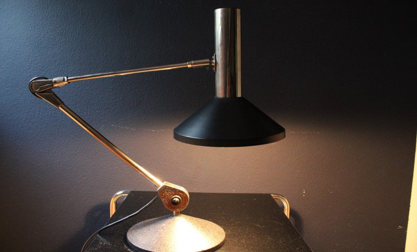 Koch & Lowy Adjustable Desk Lamp 1960s Mid Century