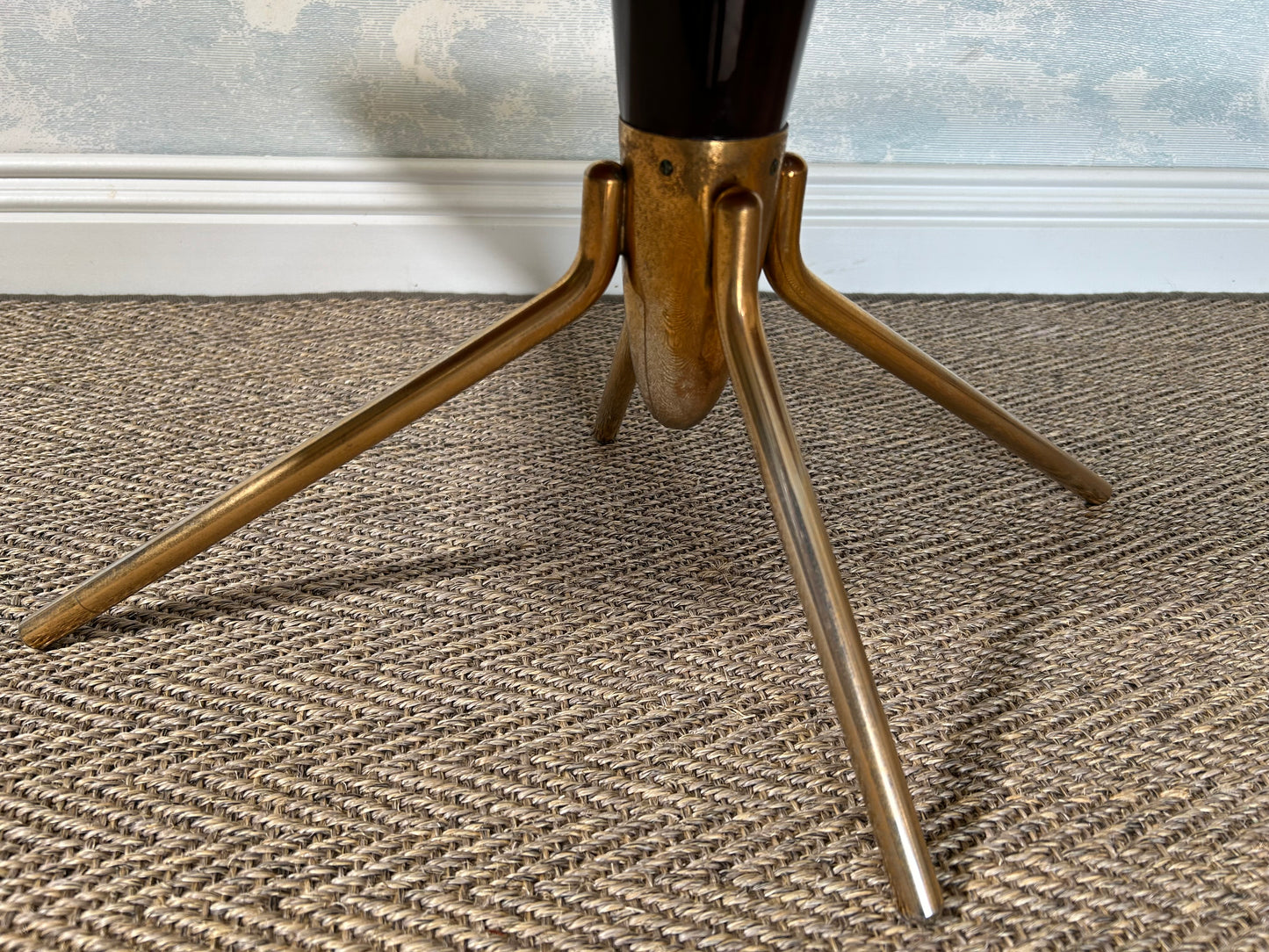 Aldo Tura Lacquered Goatskin Lounge Table, Italy, 1960's