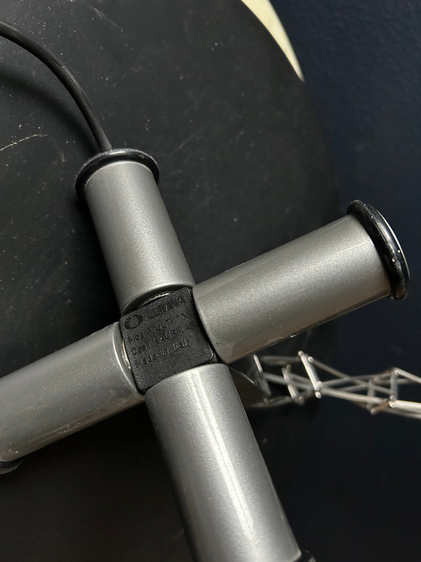 Halogen Desk Lamp "Multix" by Yaacov Kaufman for Lumina, Italy, 1980's