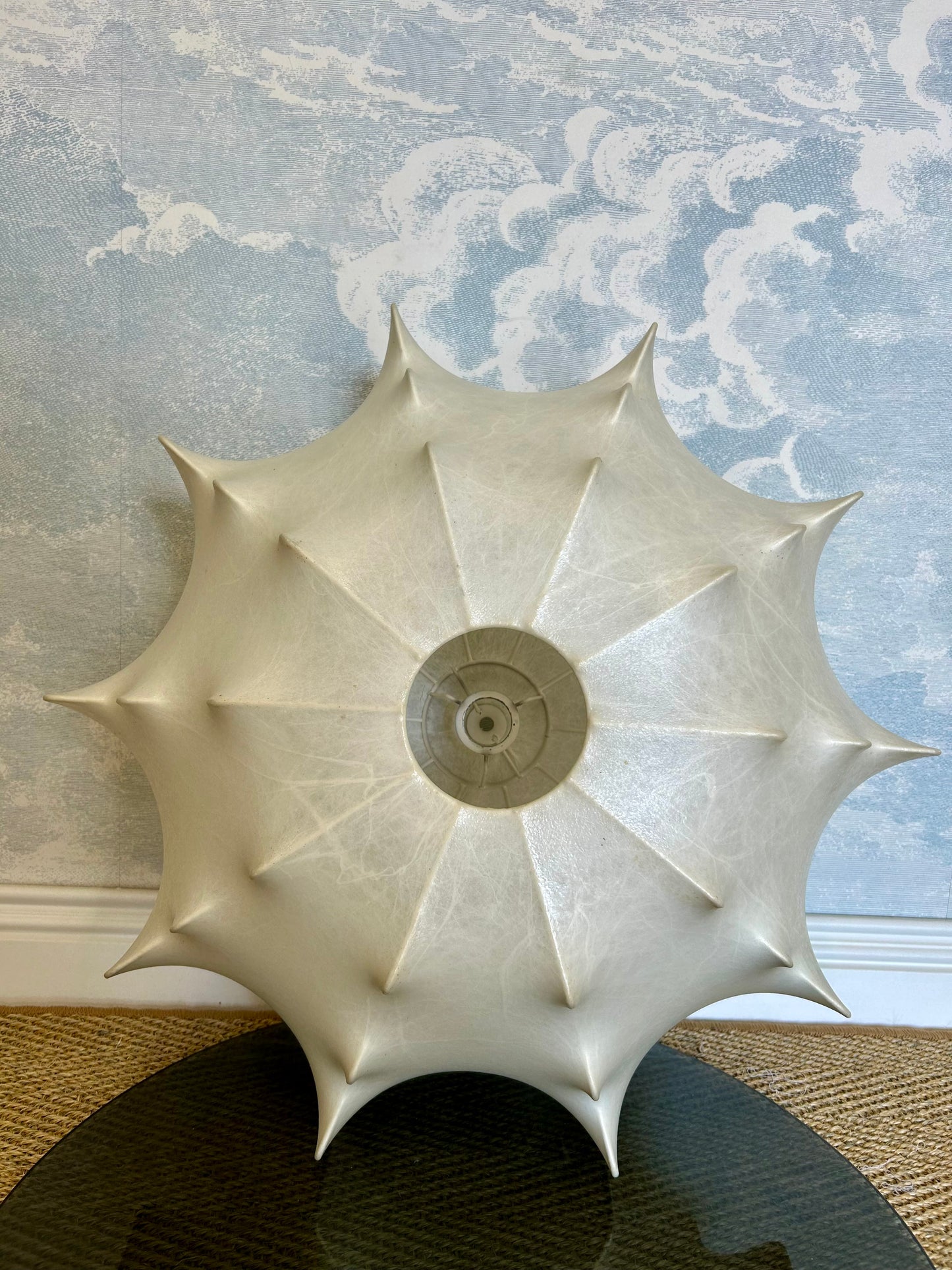 Cocoon Light by Goldkant, Germany, 1960's in the style of Taraxacum S by Castiglioni FLOS