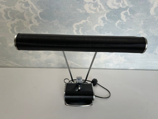 Black and Chrome Desk Lamp Model 71 by JUMO, France, 1960's