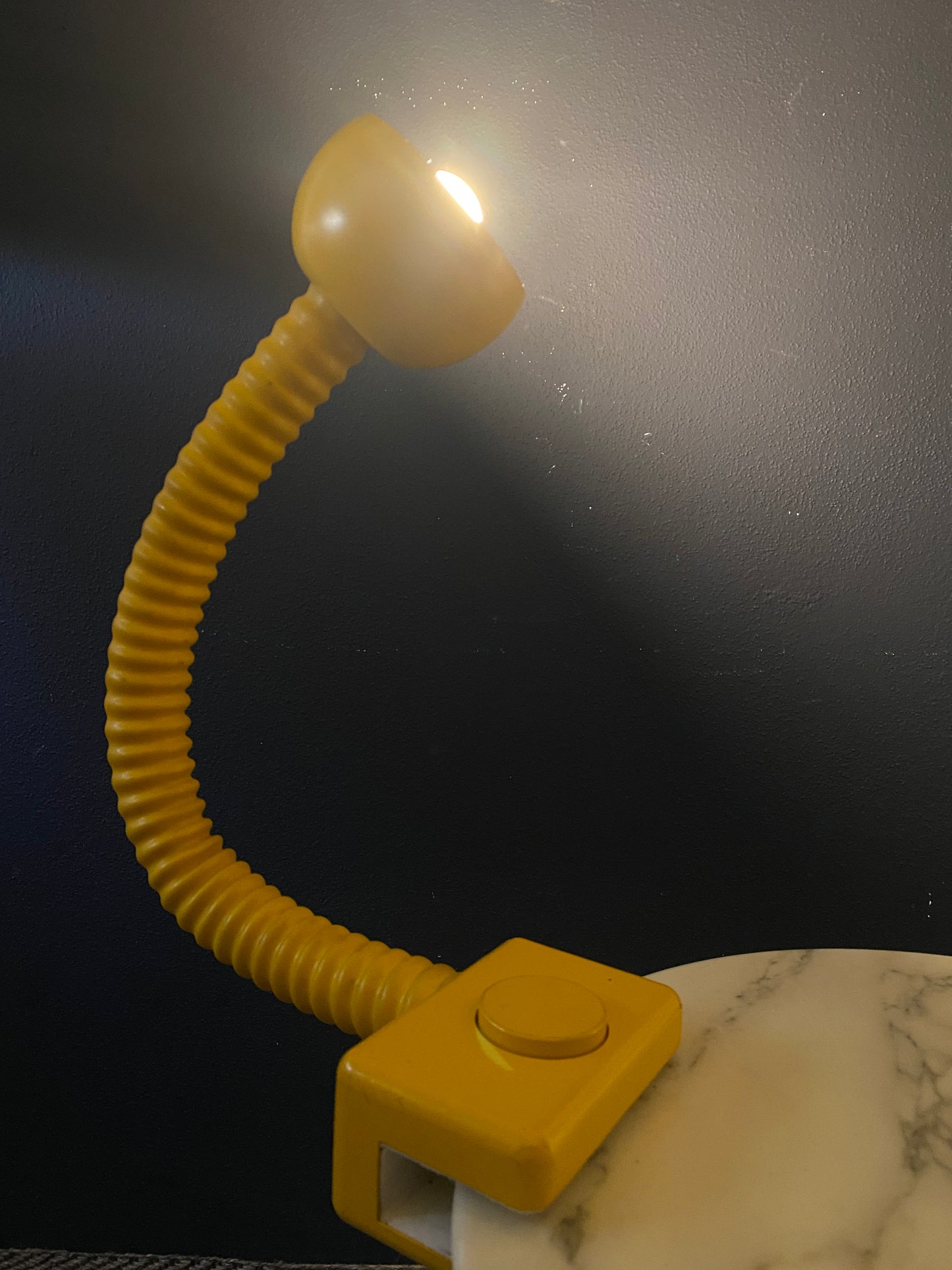 Cosack Gooseneck Clamp Lamp in Yellow, Germany, 1960s/1970s