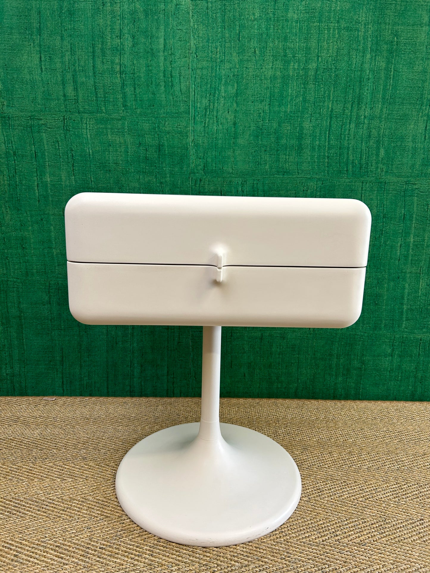 Rotating Tulip Foot Side Table SPACE AGE by Lusch, Germany, 1970s