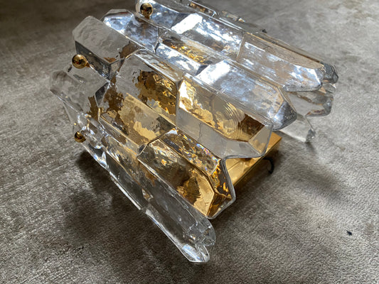 Kalmar "Palazzo" Crystal Sconce, Austria, 1970s