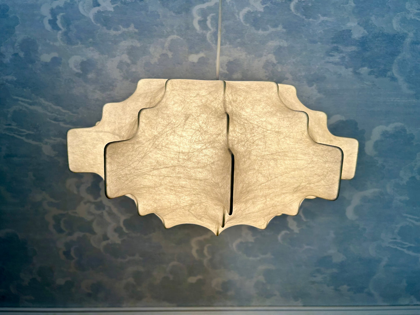 Cocoon Light by Goldkant, Germany, 1960's in the style of Taraxacum S by Castiglioni FLOS