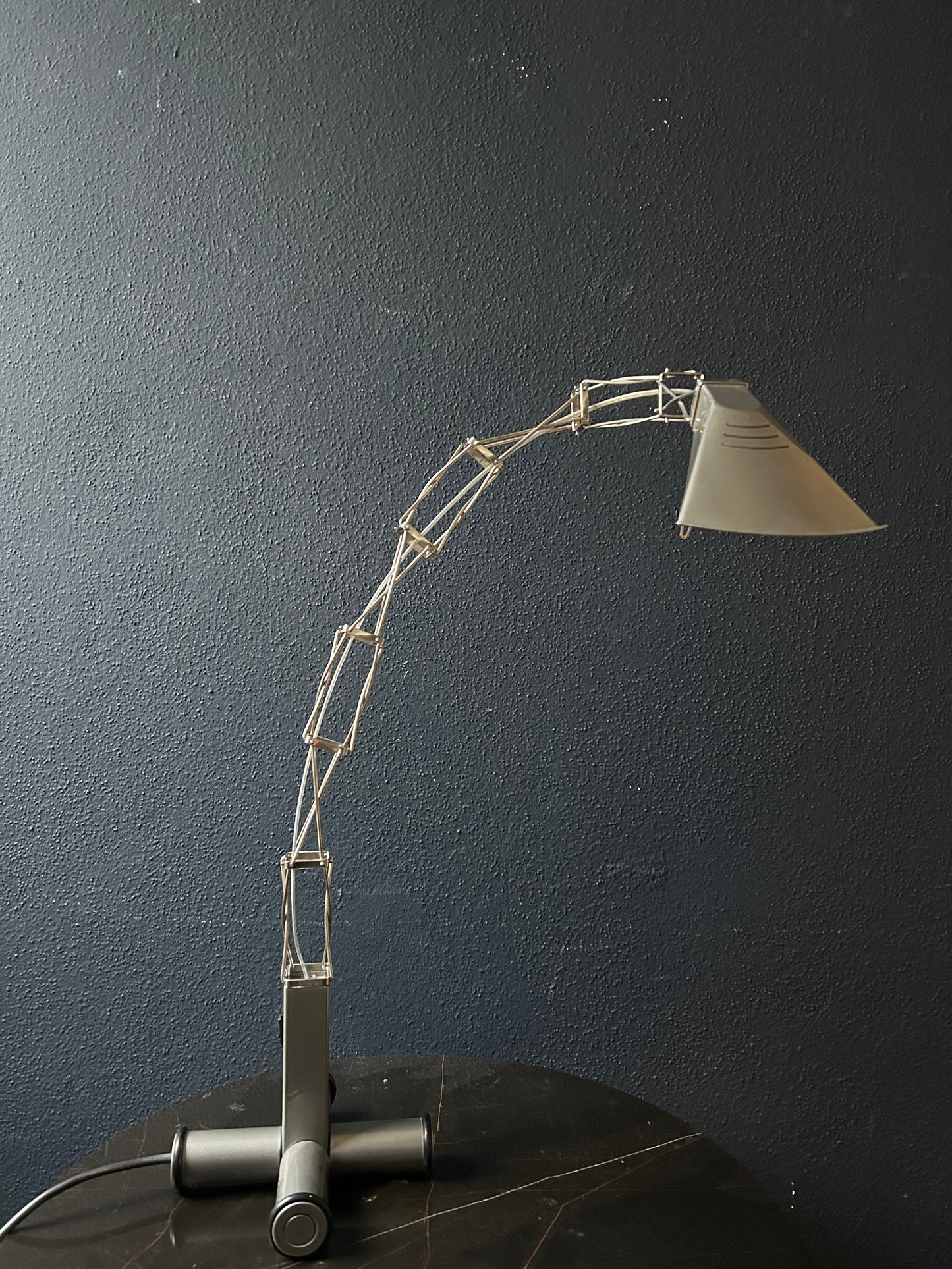 Halogen Desk Lamp "Multix" by Yaacov Kaufman for Lumina, Italy, 1980's