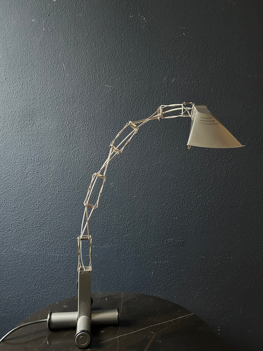 Halogen Desk Lamp "Multix" by Yaacov Kaufman for Lumina, Italy, 1980's
