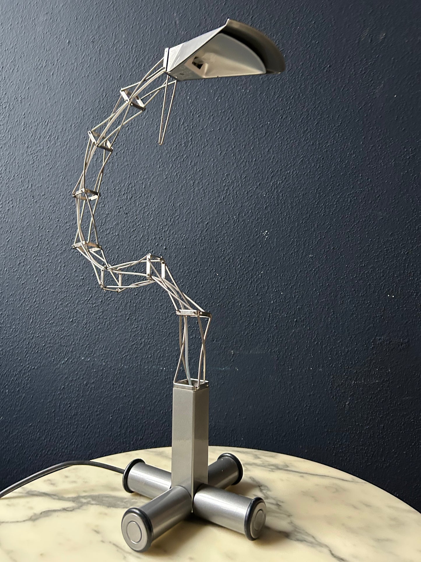 Halogen Desk Lamp "Multix" by Yaacov Kaufman for Lumina, Italy, 1980's