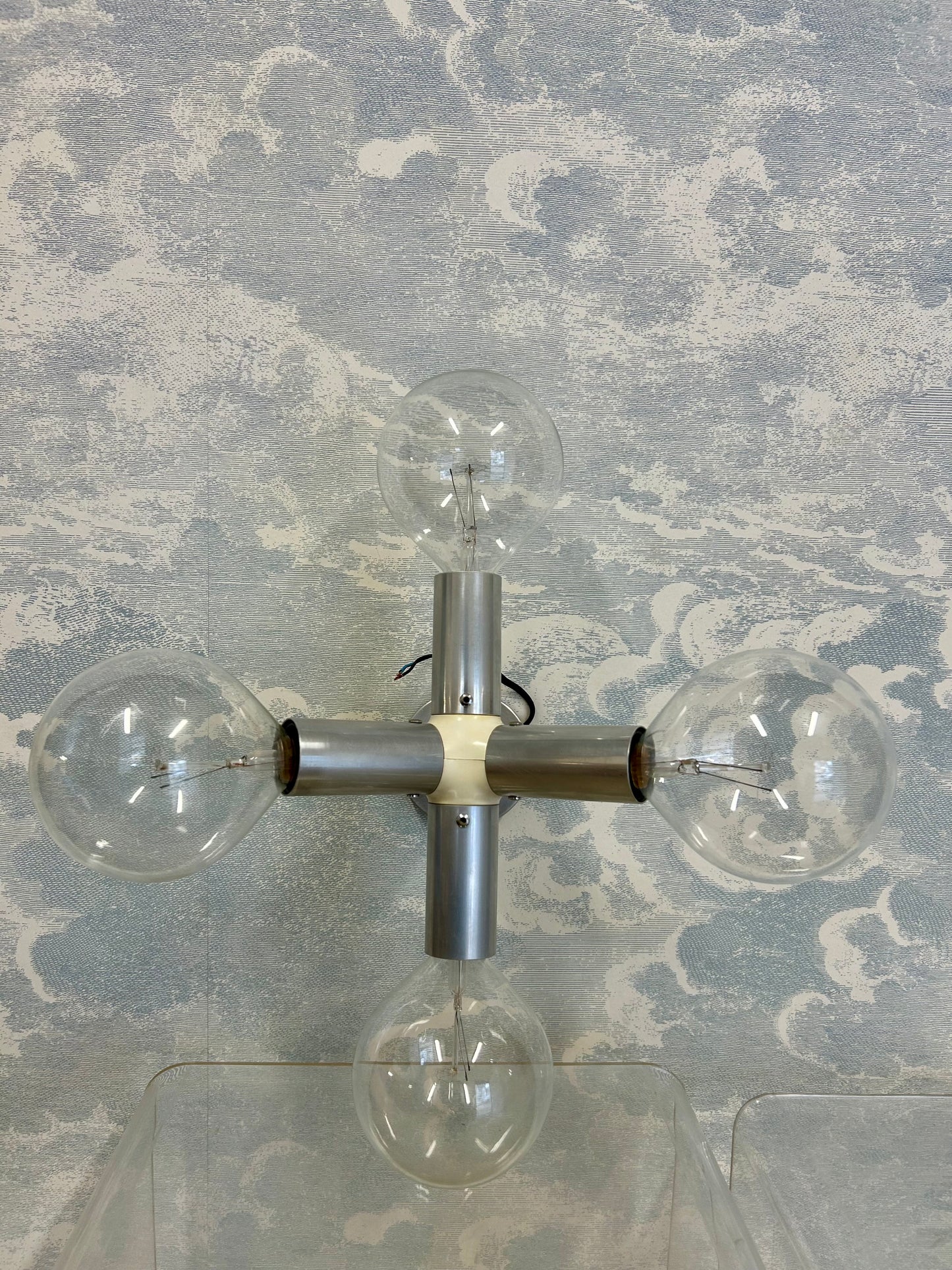 Pair of Wall Lights by Trix & Robert Haussmann for Swiss Lamps Int., Switzerland, 1960's