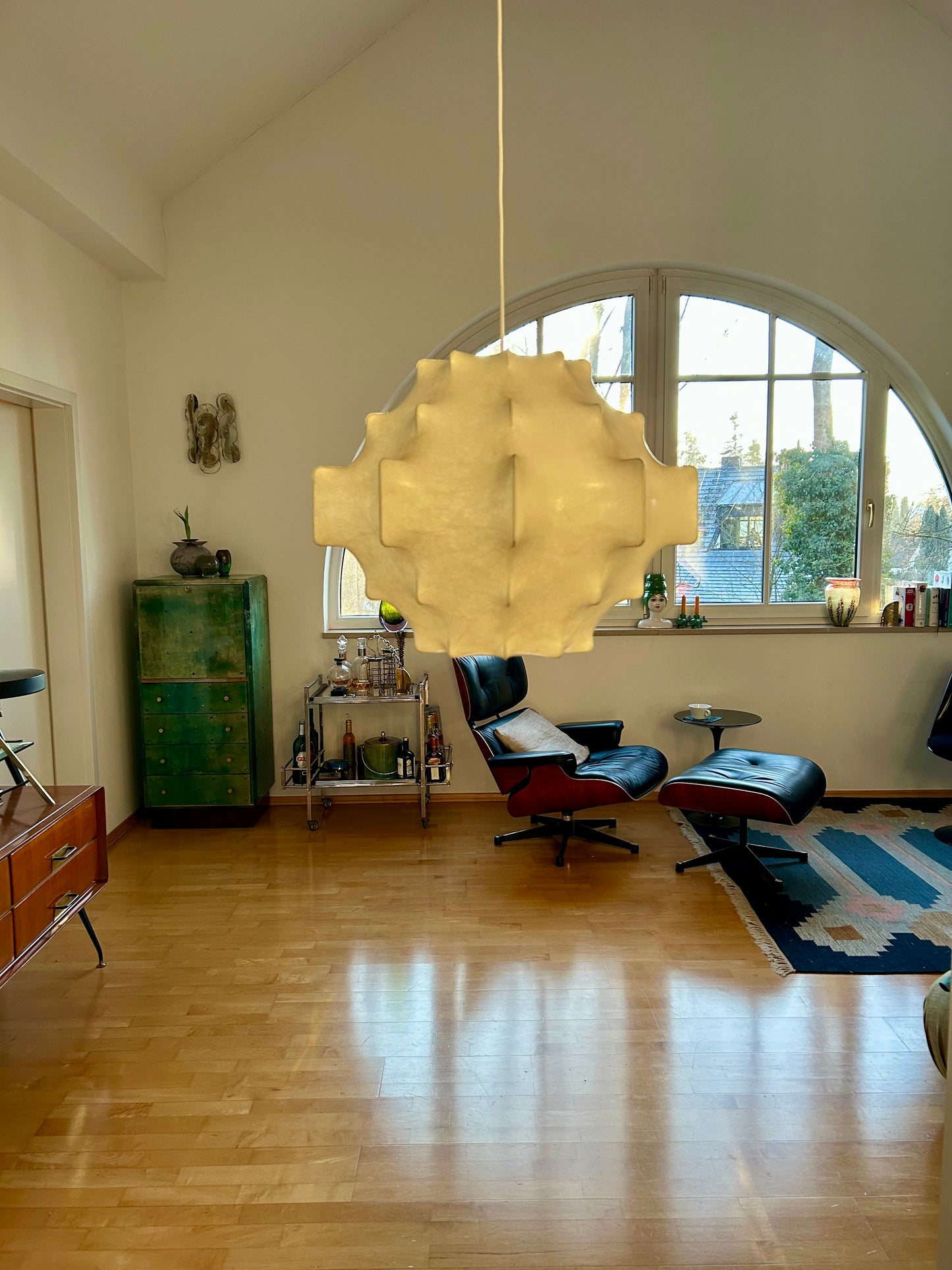 Cocoon by Goldkant, Germany, 1960's In The Style Of Taraxacum S by Castiglioni FLOS