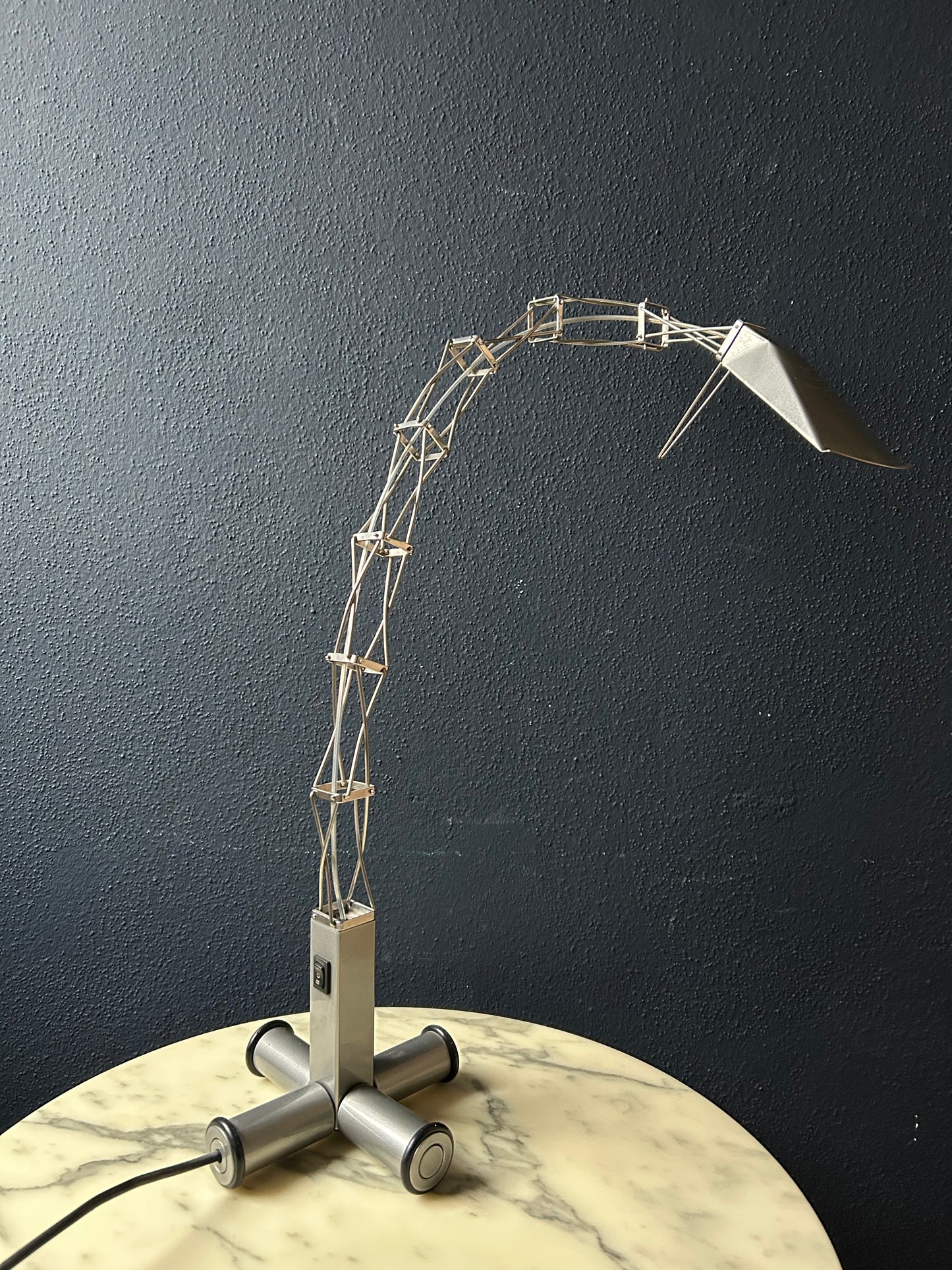 Halogen Desk Lamp "Multix" by Yaacov Kaufman for Lumina, Italy, 1980's