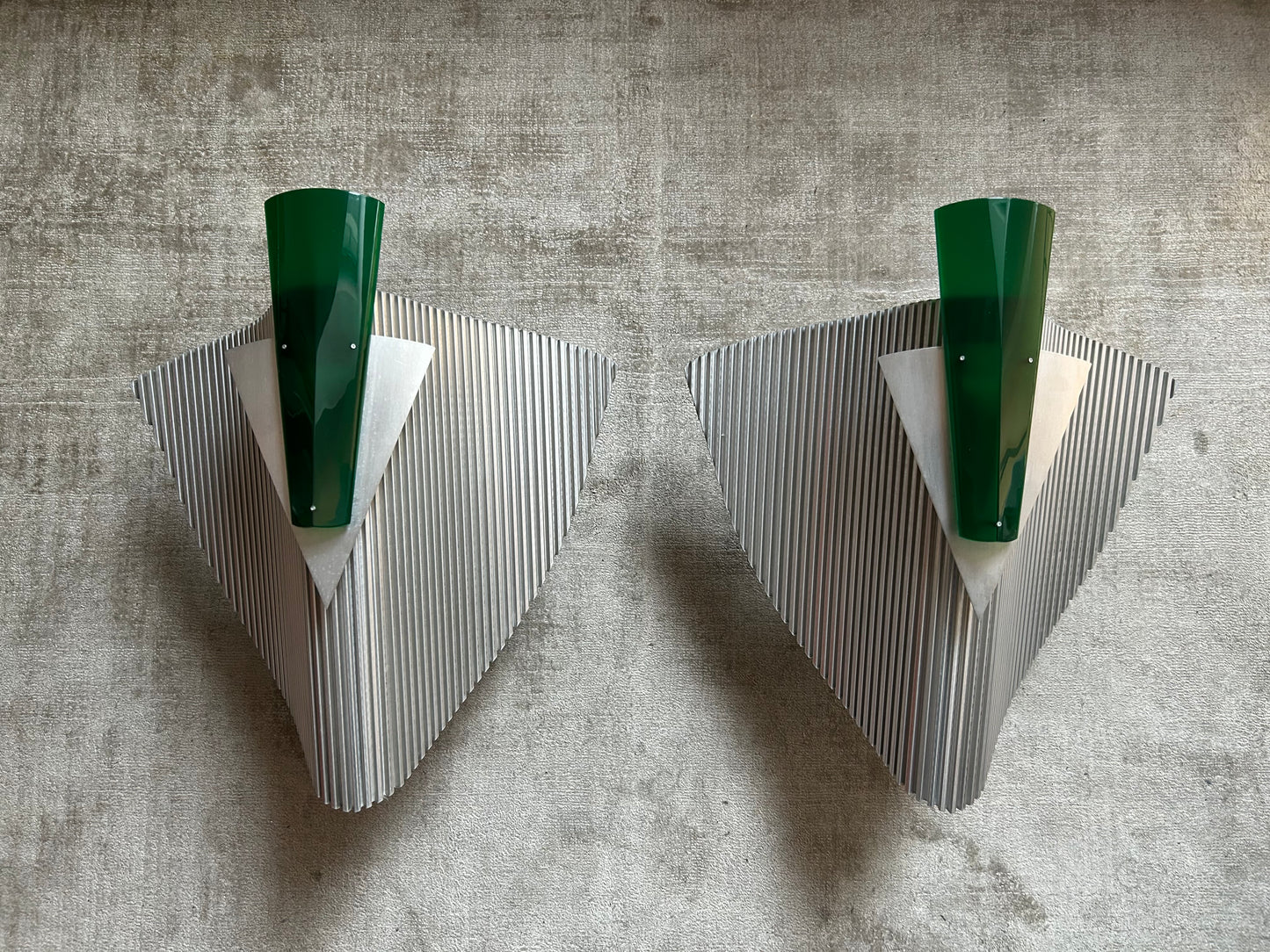 Pair of "TRYBECA" Sconces by Bernhard Dessecker for Ingo Maurer, Germany 1980's