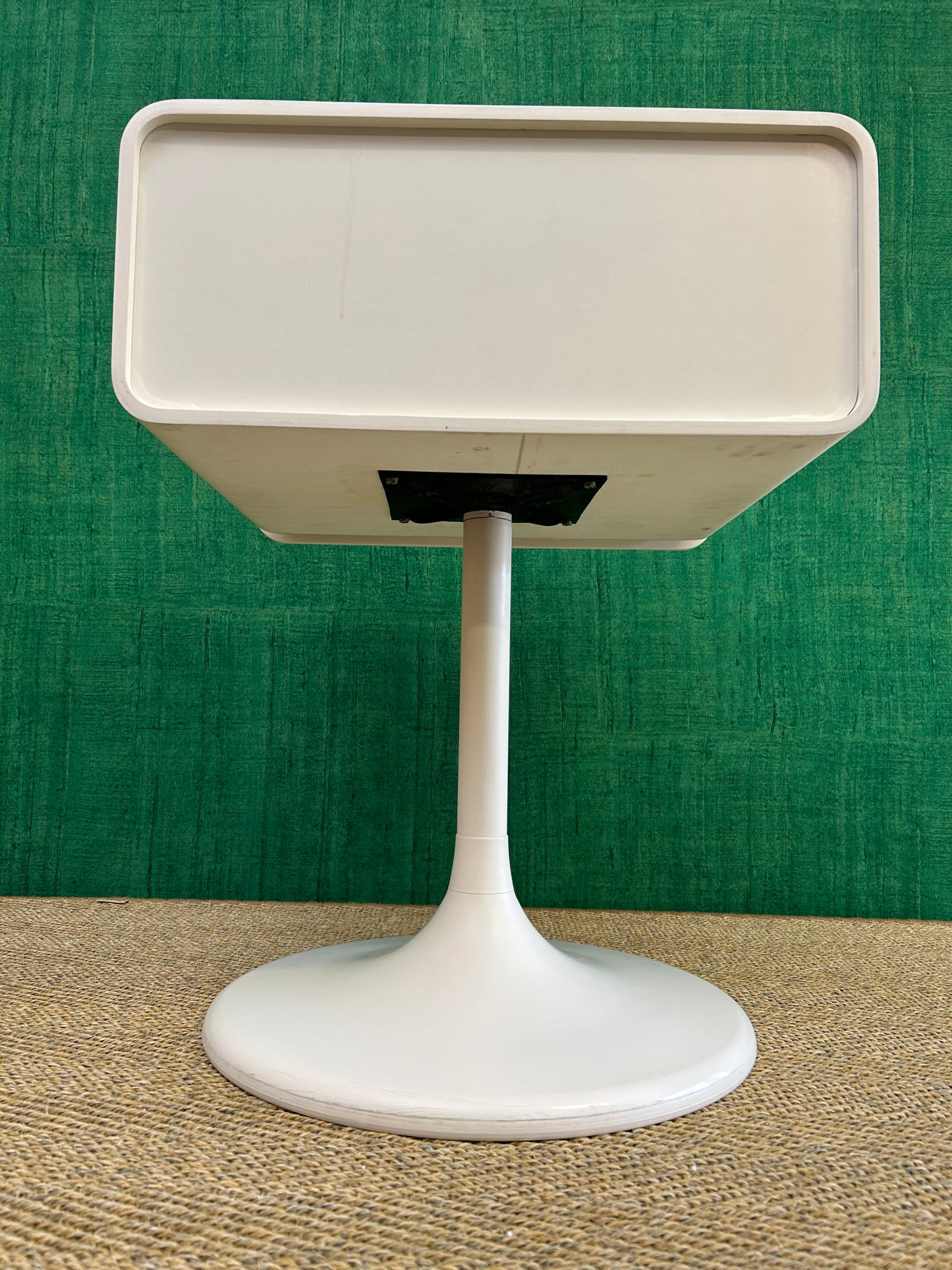 Rotating Tulip Foot Side Table SPACE AGE by Lusch, Germany, 1970s