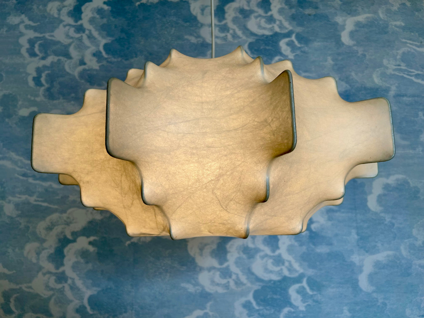 Cocoon Light by Goldkant, Germany, 1960's in the style of Taraxacum S by Castiglioni FLOS