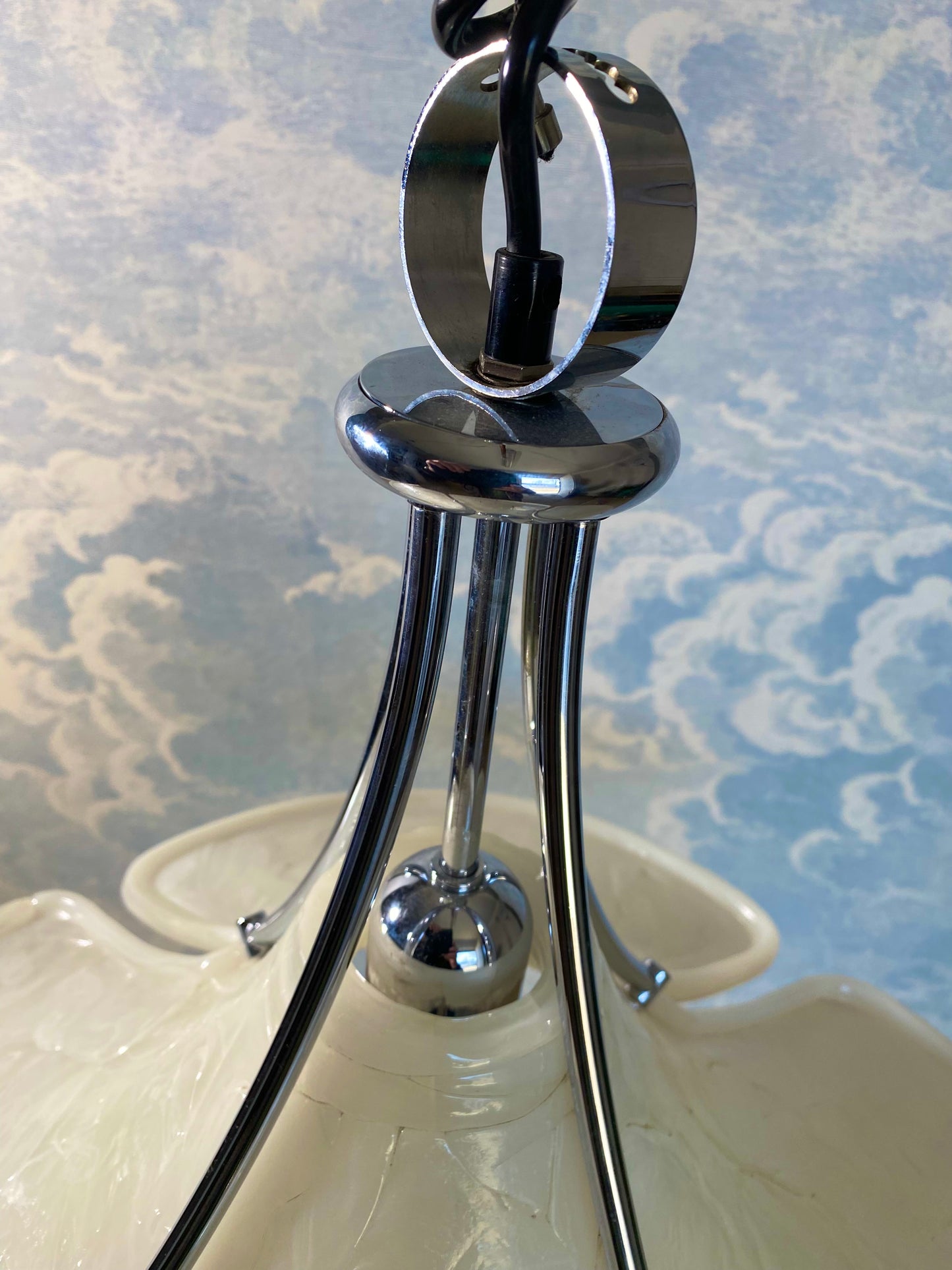 Height Adjustable Pendant Light by Cosack Leuchten, Germany, 1970s