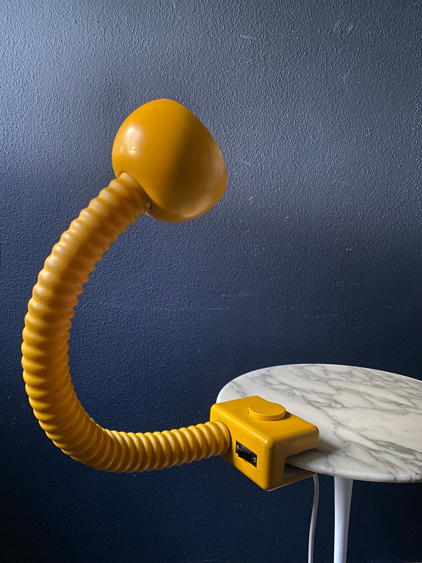 Cosack Gooseneck Clamp Lamp in Yellow, Germany, 1960s/1970s