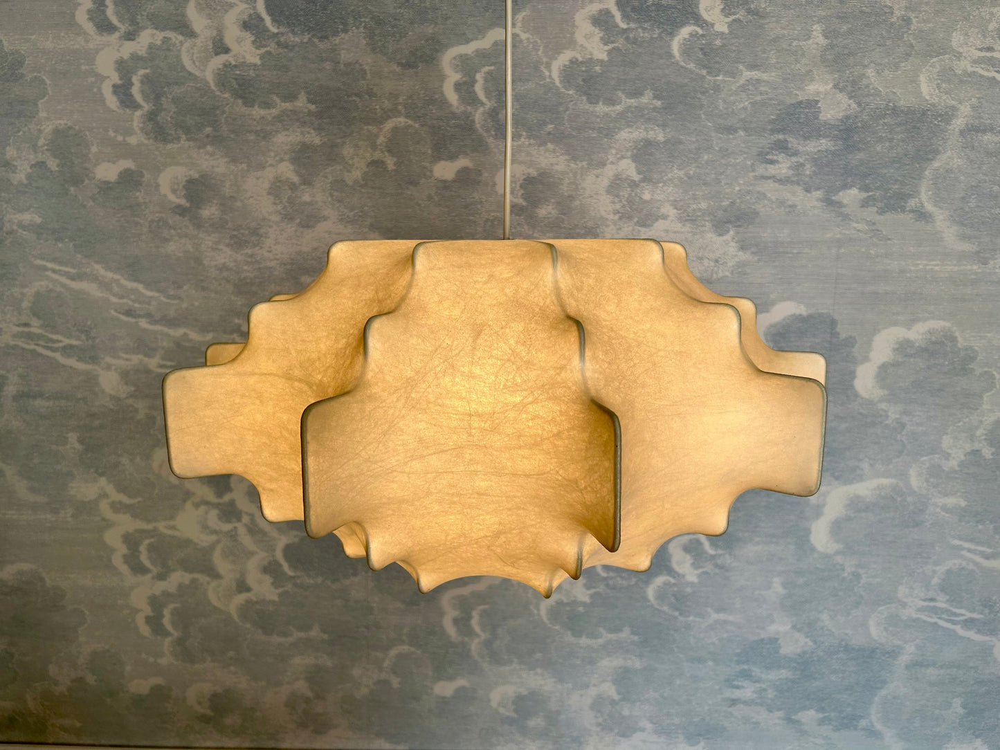 Cocoon Light by Goldkant, Germany, 1960's in the style of Taraxacum S by Castiglioni FLOS