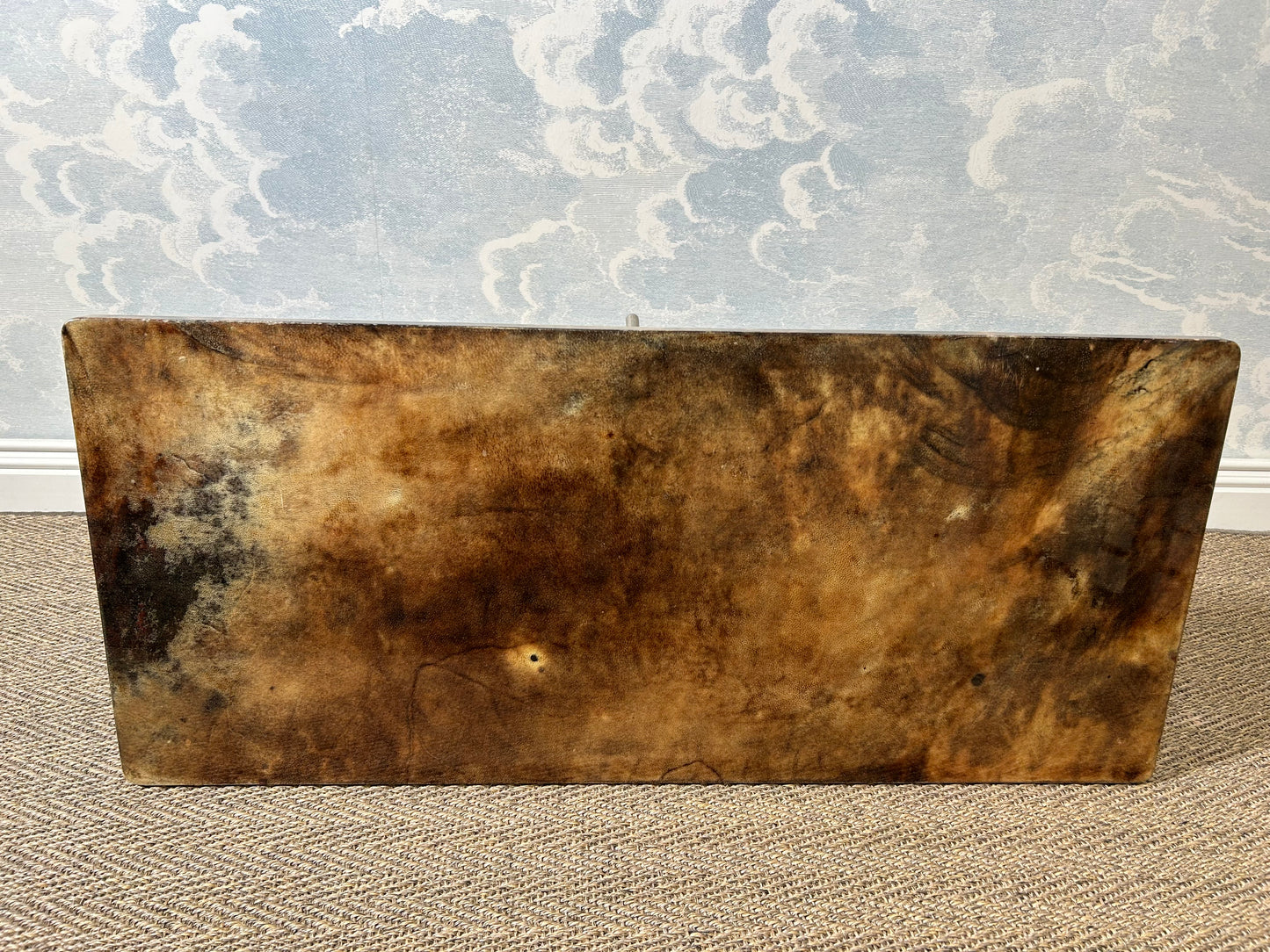 Aldo Tura Lacquered Goatskin Lounge Table, Italy, 1960's