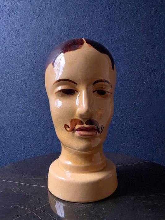 West German Pottery Display Head by Scheurich Model 701