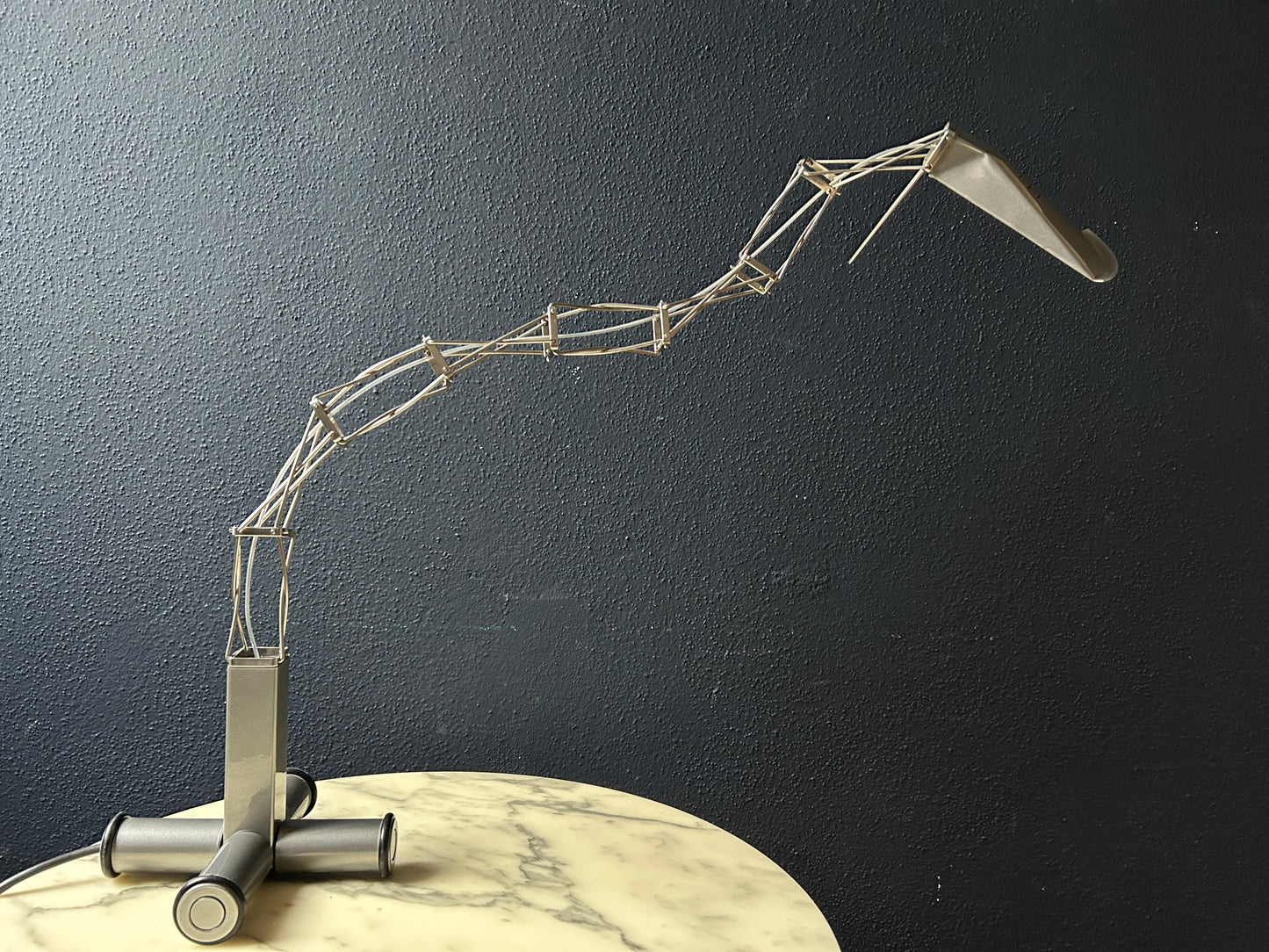Halogen Desk Lamp "Multix" by Yaacov Kaufman for Lumina, Italy, 1980's