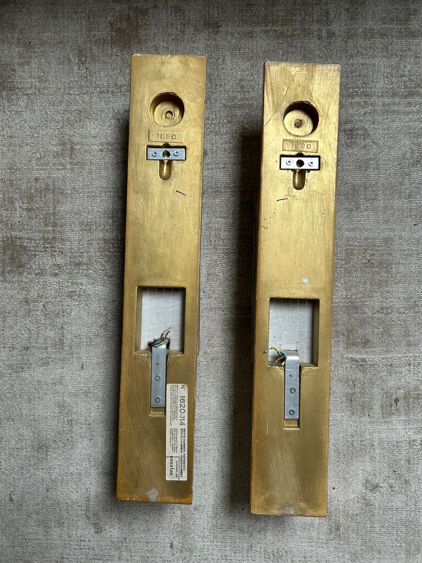 Pair of Mirrored Sconces by Dekundt, Belgium, 1980's (Model 1620-114)