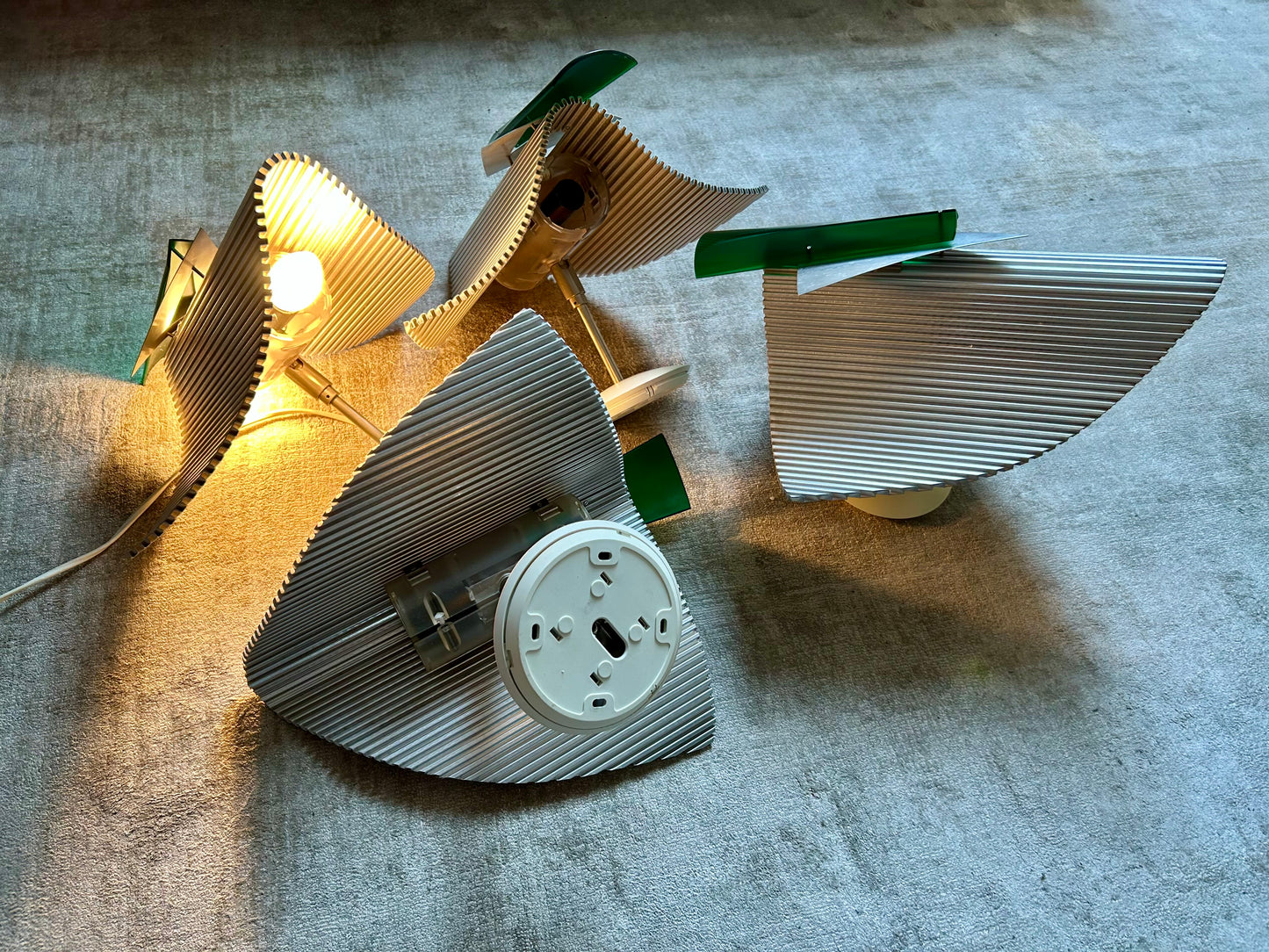 Pair of "TRYBECA" Sconces by Bernhard Dessecker for Ingo Maurer, Germany 1980's