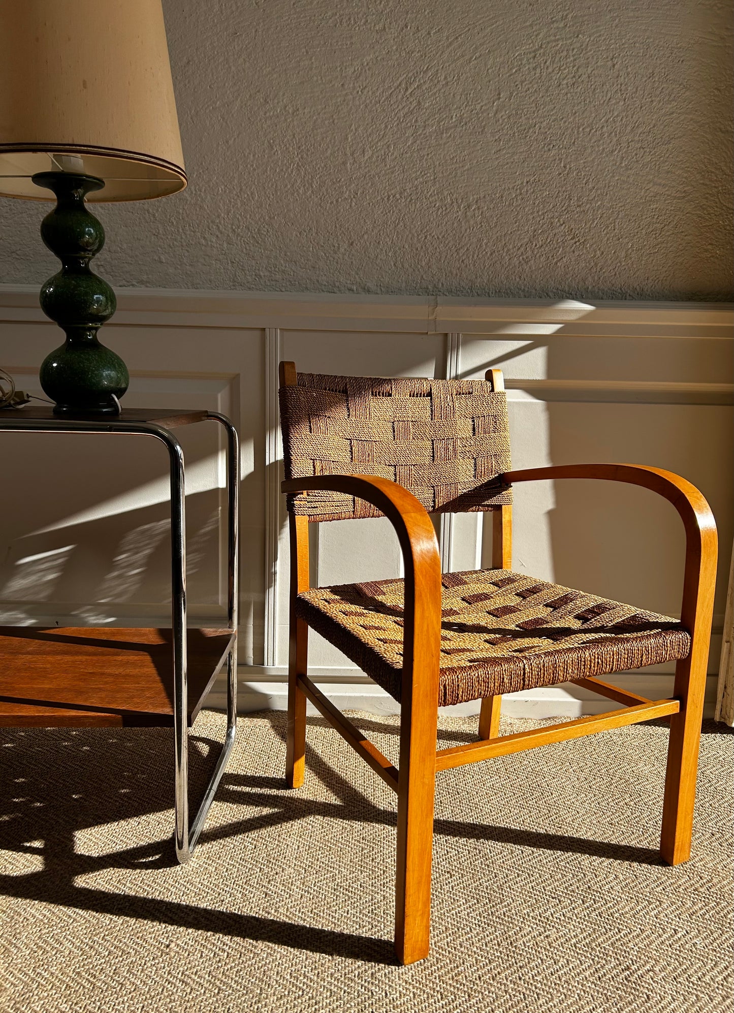 Bauhaus Armchair In The Style Of Erich Dieckmann, Germany 1950's