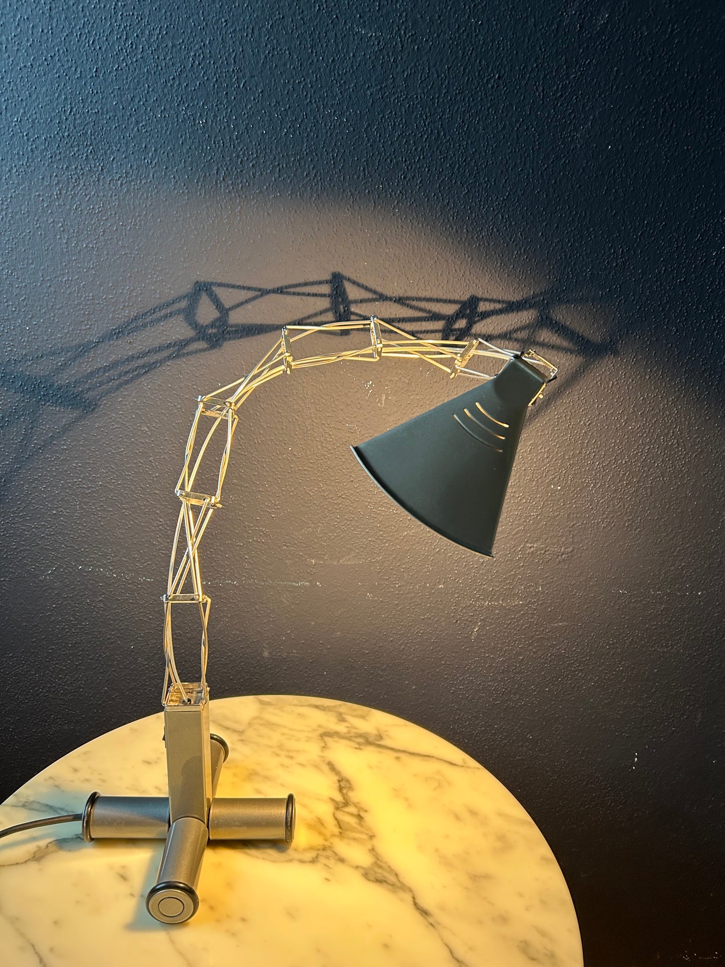 Halogen Desk Lamp "Multix" by Yaacov Kaufman for Lumina, Italy, 1980's