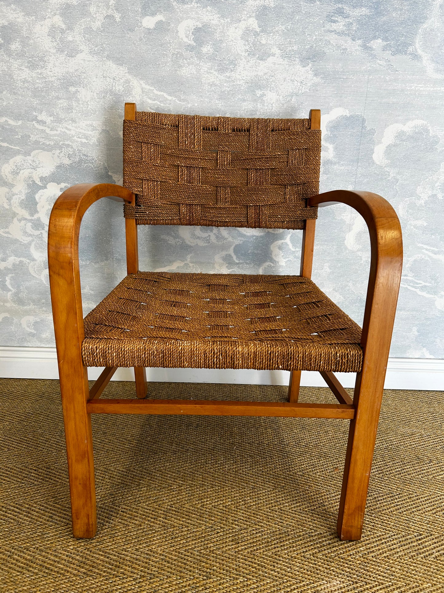 Bauhaus Armchair In The Style Of Erich Dieckmann, Germany 1950's