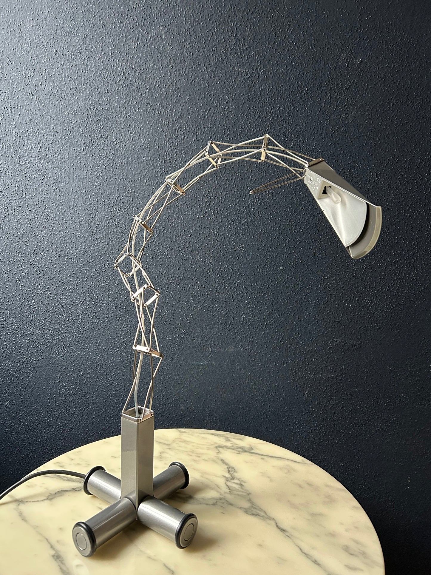 Halogen Desk Lamp "Multix" by Yaacov Kaufman for Lumina, Italy, 1980's