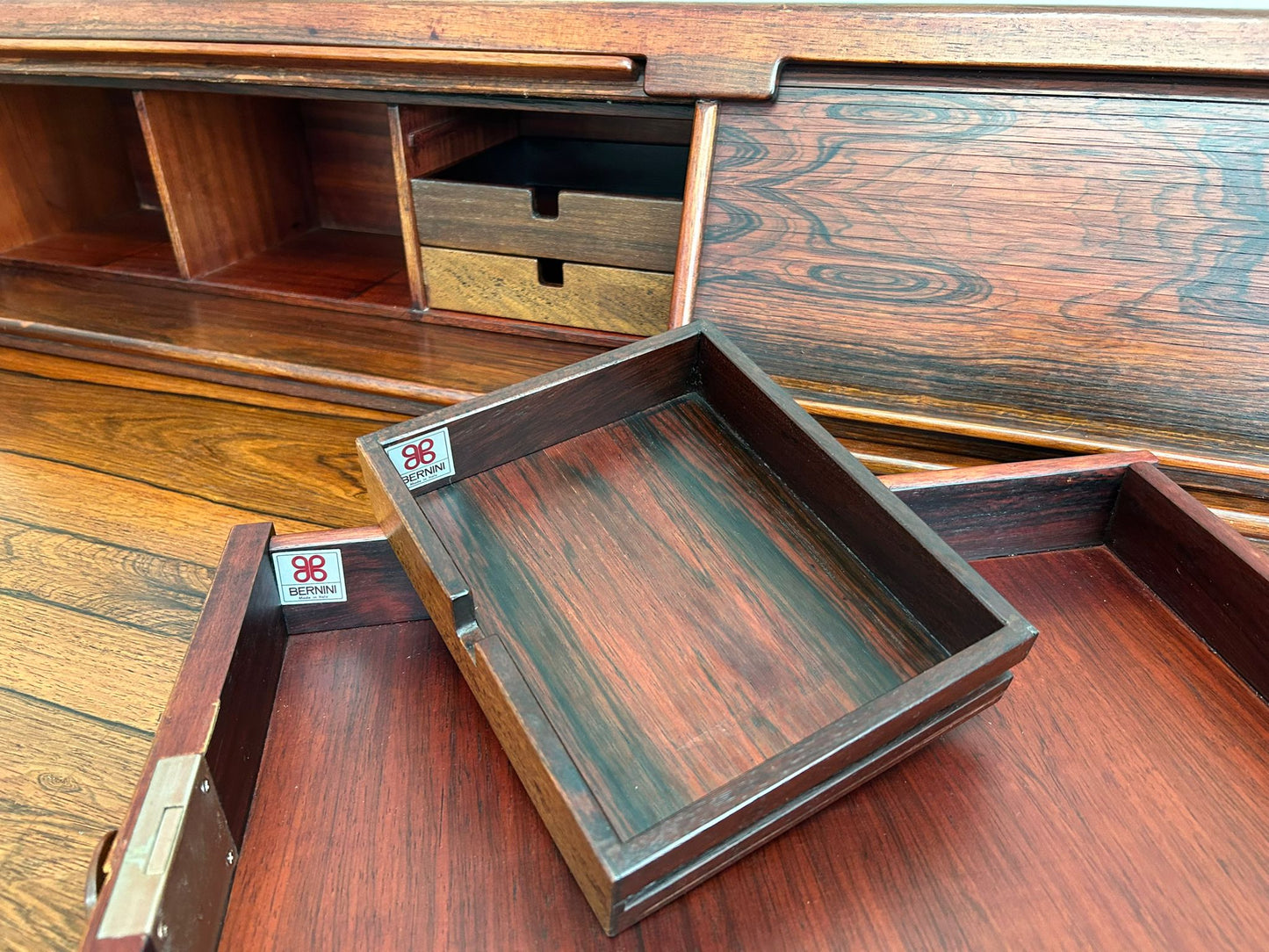 Bureau Desk 530 by Gianfranco Frattini for BERNINI, Italy, 1950's