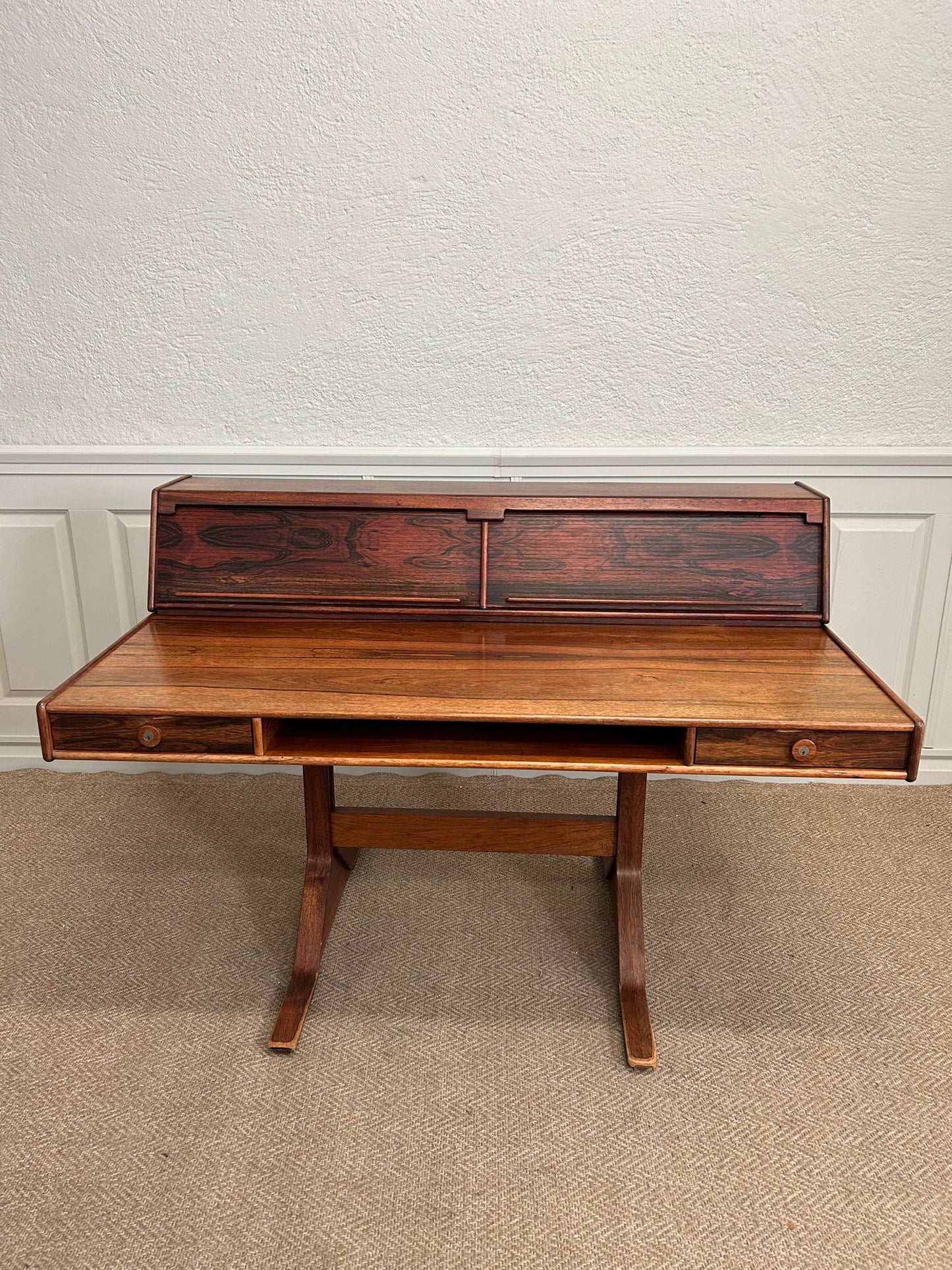 Bureau Desk 530 by Gianfranco Frattini for BERNINI, Italy, 1950's