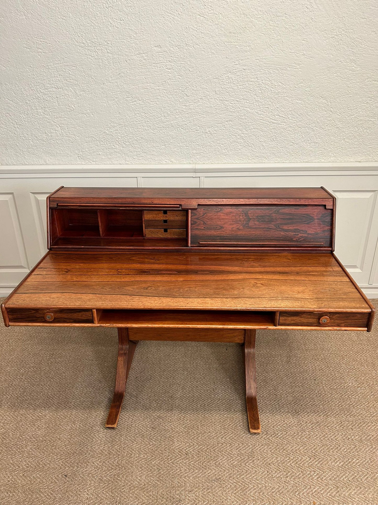 Bureau Desk 530 by Gianfranco Frattini for BERNINI, Italy, 1950's