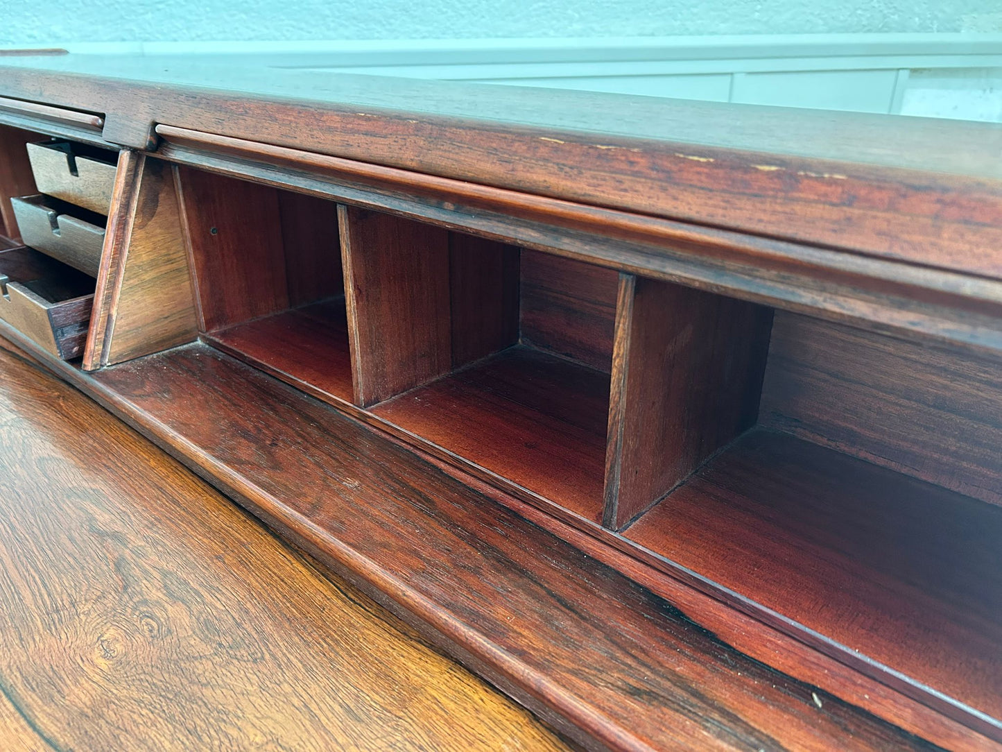Bureau Desk 530 by Gianfranco Frattini for BERNINI, Italy, 1950's