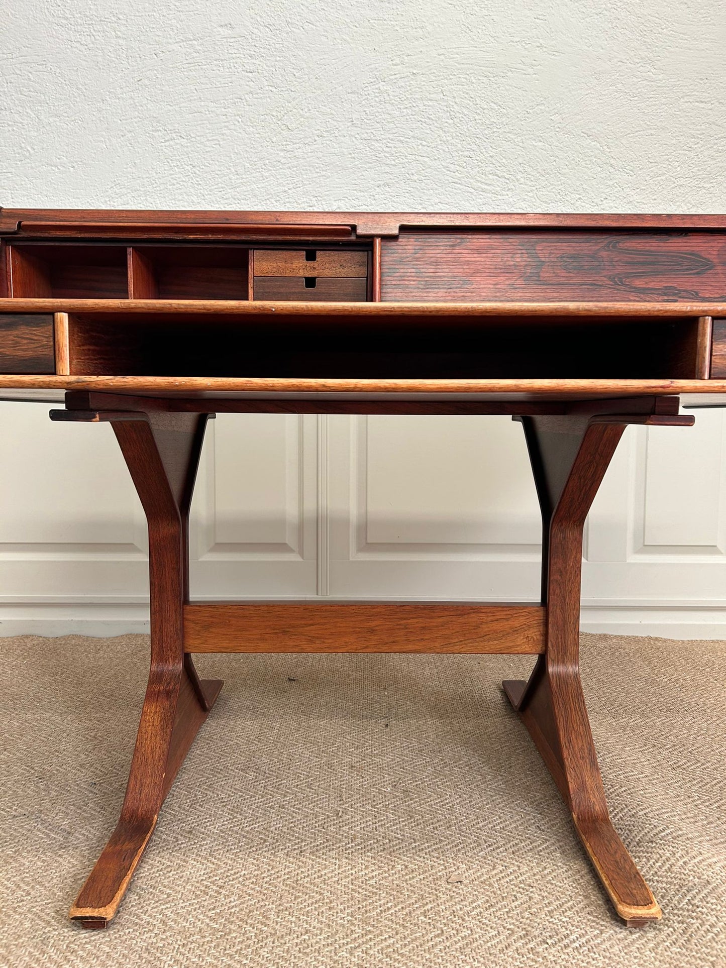Bureau Desk 530 by Gianfranco Frattini for BERNINI, Italy, 1950's