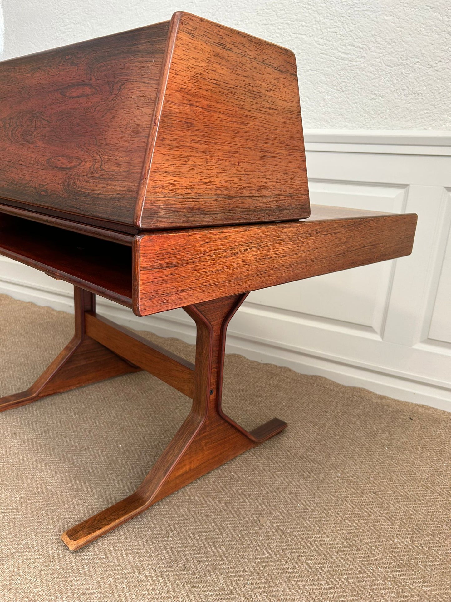 Bureau Desk 530 by Gianfranco Frattini for BERNINI, Italy, 1950's